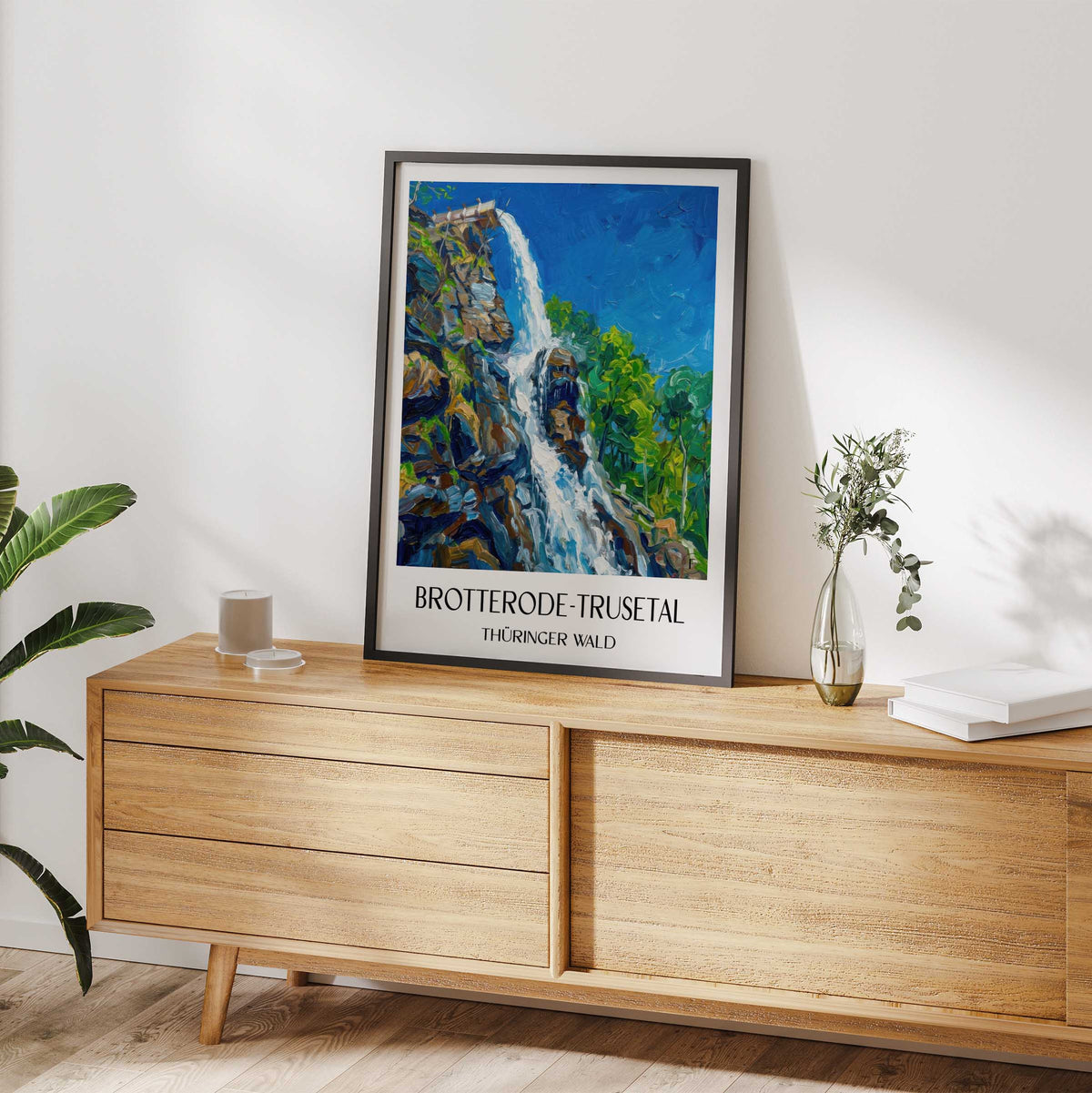 brotterode-trusetal-thüringer-wald-deutschland-poster-oil-painting-oelgemaelde