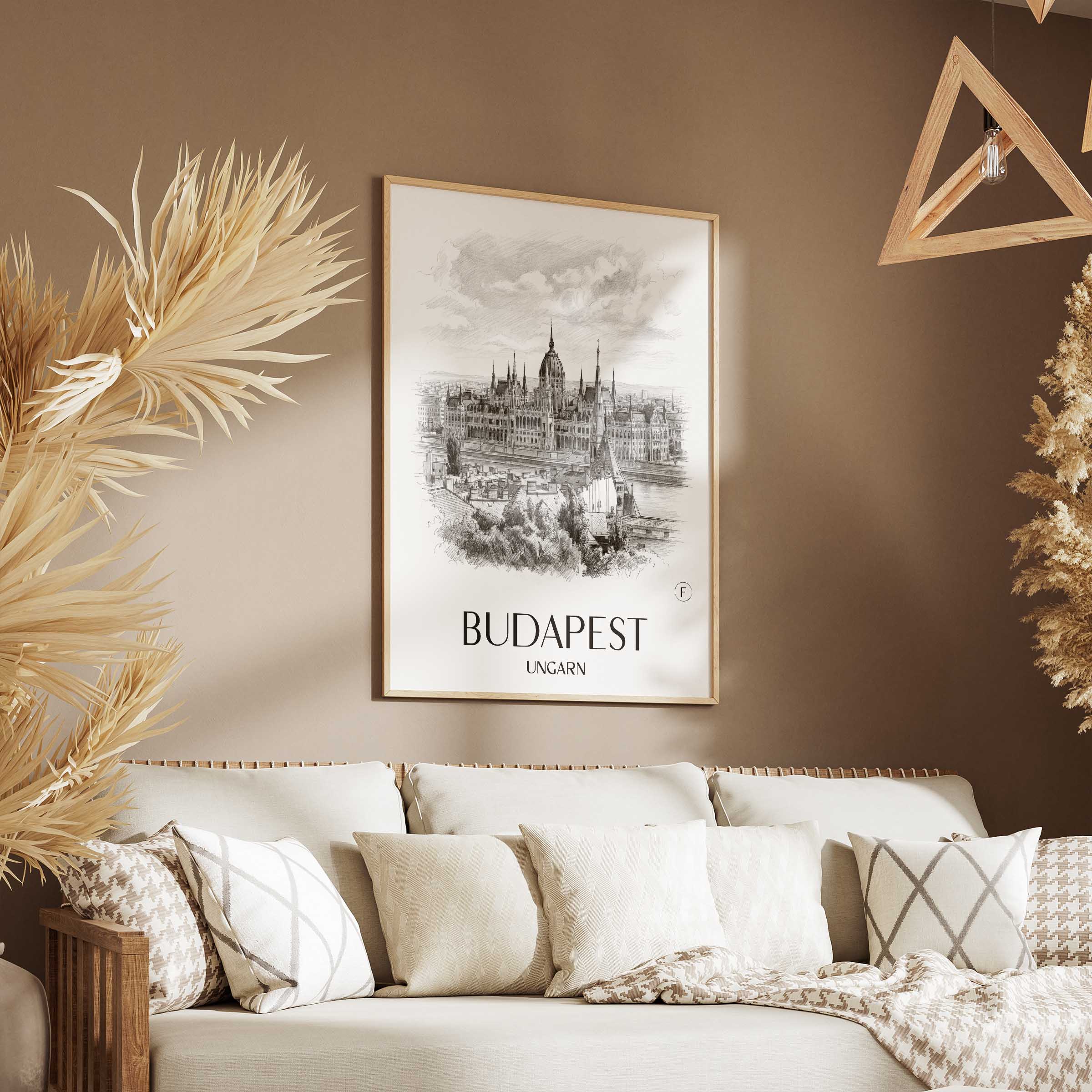 budapest-ungarn-poster-bleistift-zeichnung-drawing