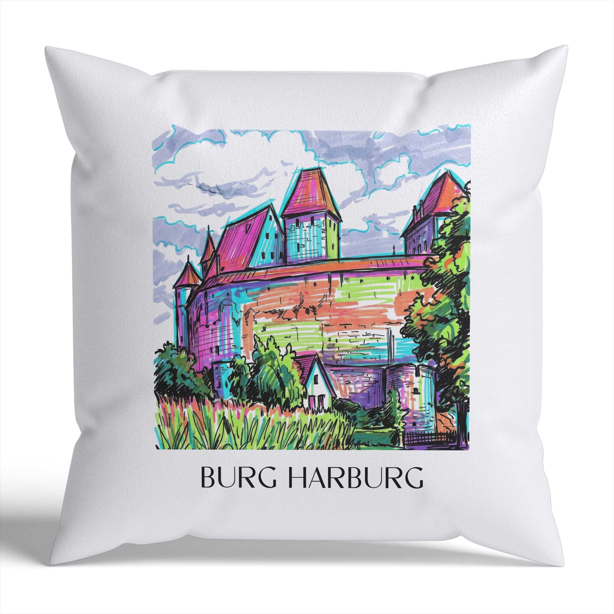 burg-harburg-schwaben-deutschland-kissenbezug-graffiti