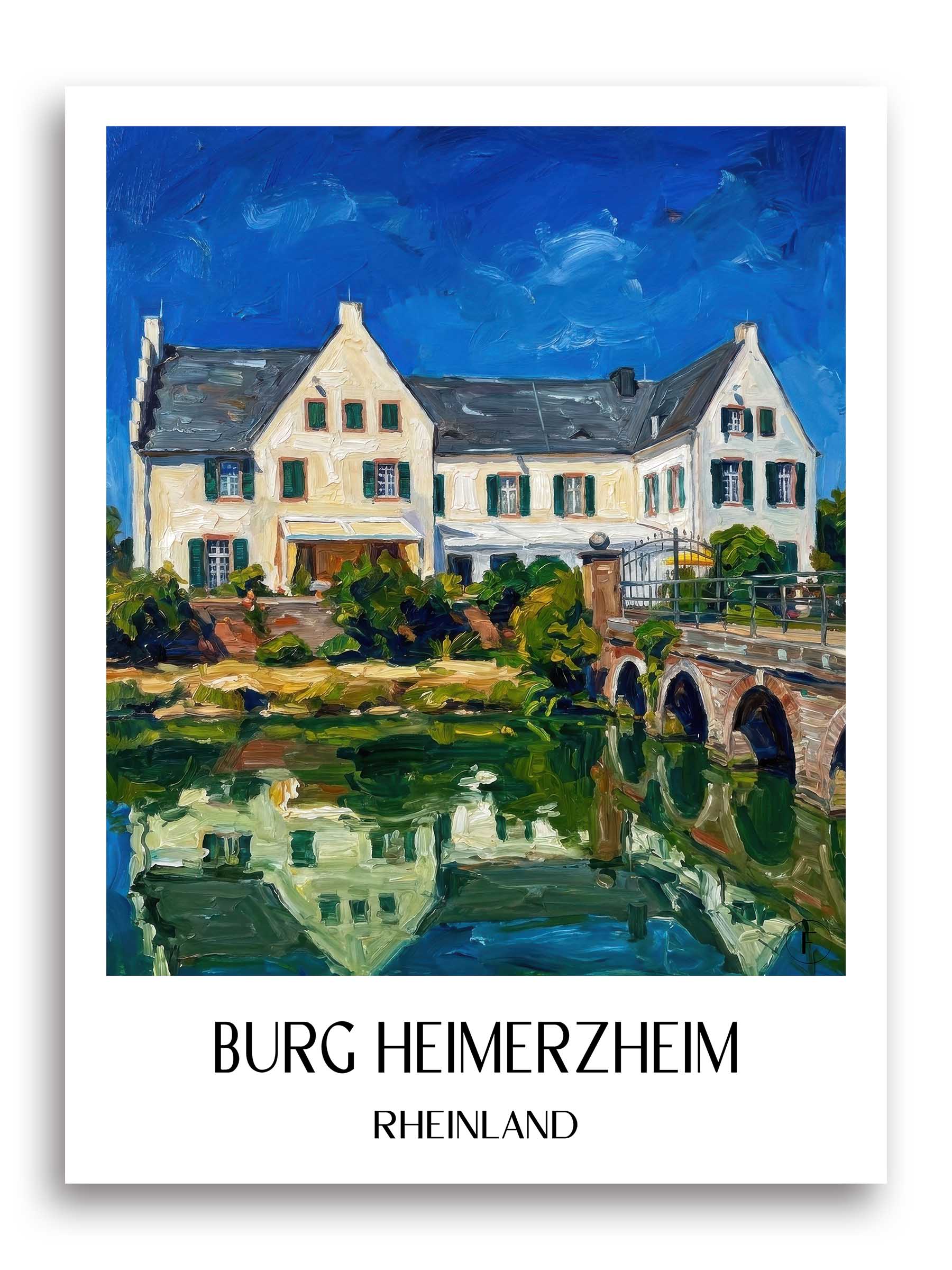 burg-heimerzheim-rheinland-deutschland-poster-oil-painting-oelgemaelde