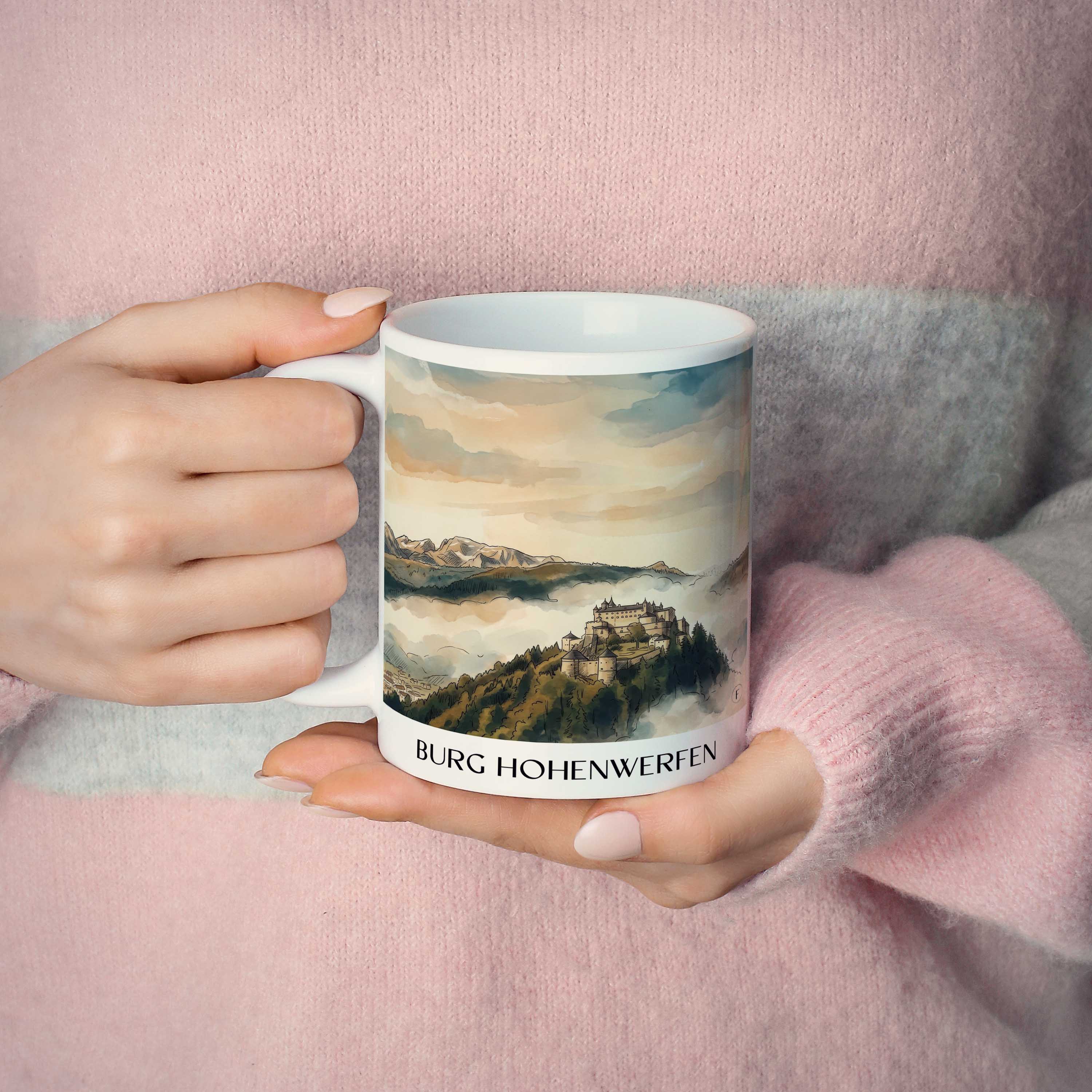 burg-hohenwerfen-österreich-österreich-und-österreich-kaffeebecher-aquarell