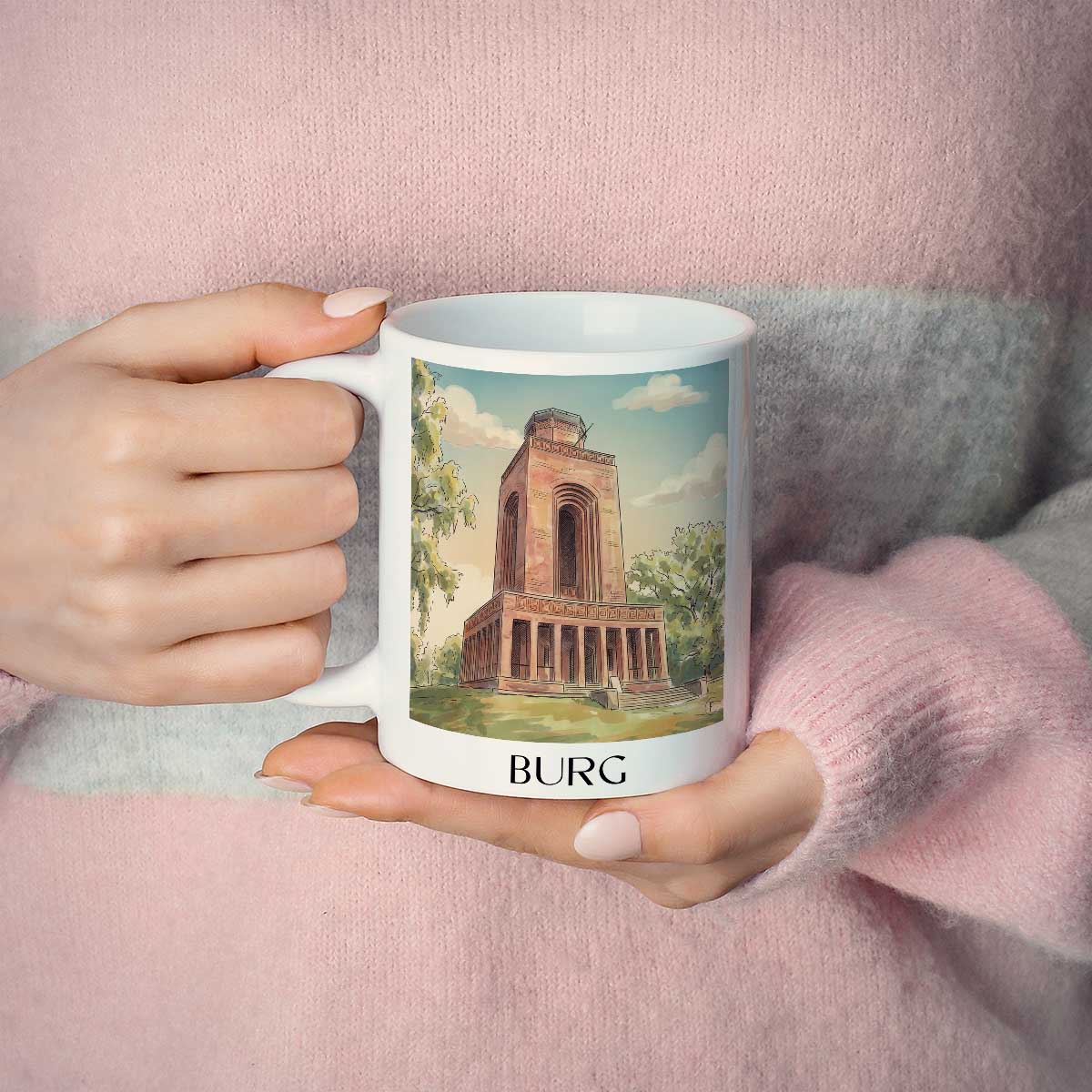 burg--spreewald-deutschland-kaffeebecher-aquarell