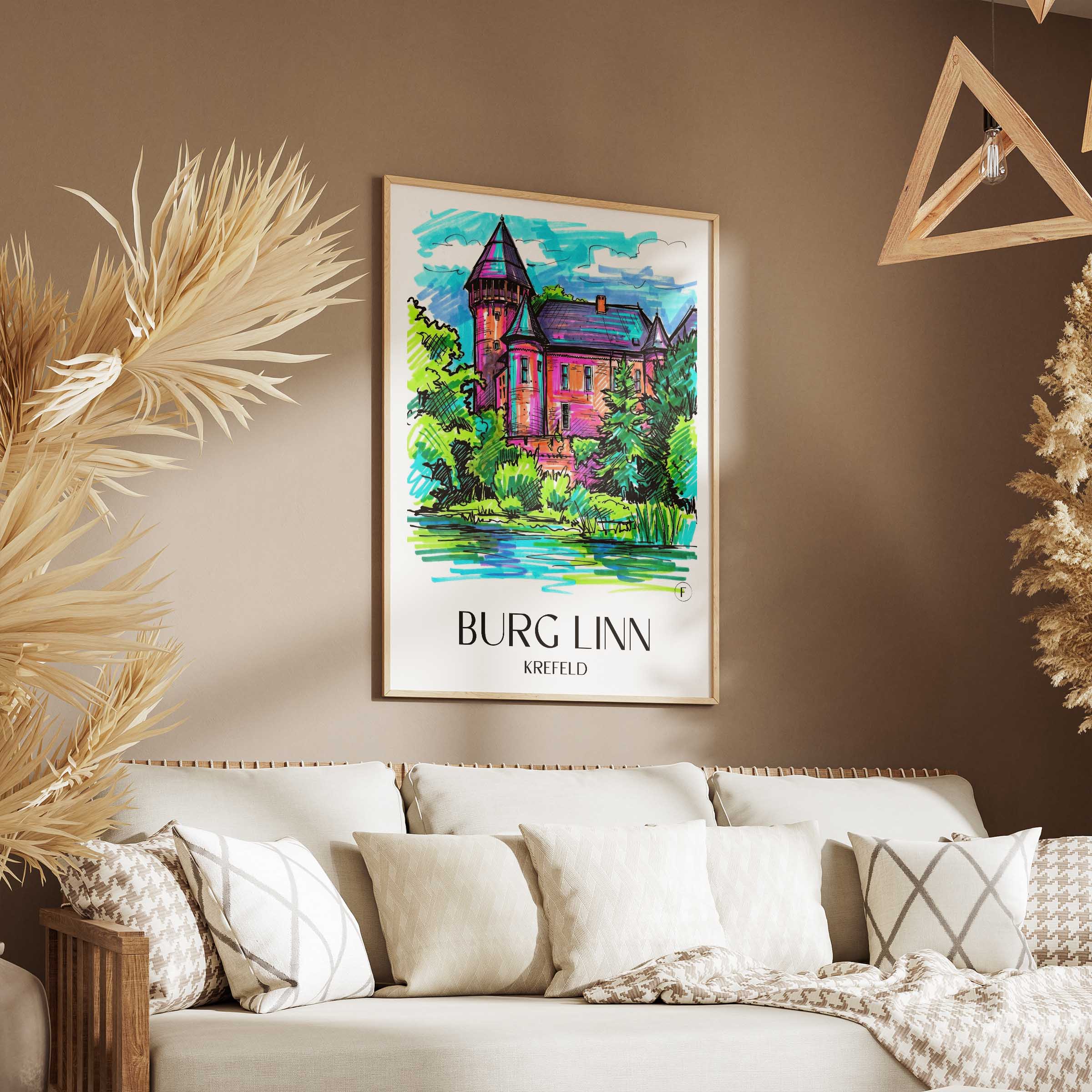 burg-linn-krefeld-deutschland-poster-graffiti
