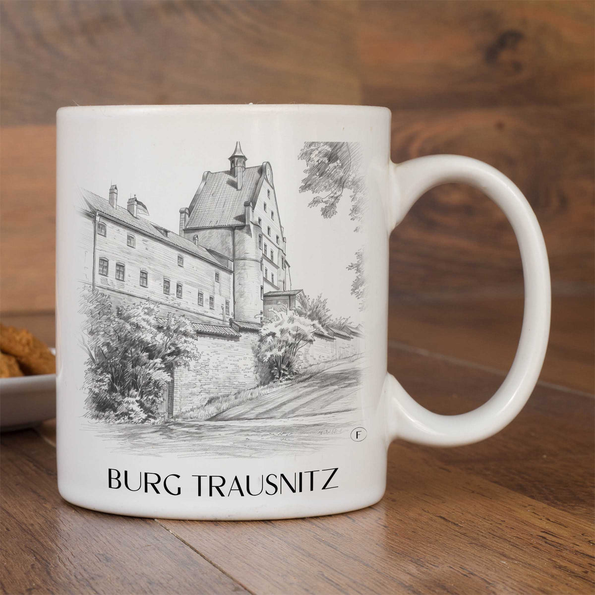 burg-trausnitz-landshut-deutschland-kaffeebecher-bleistift-zeichnung-drawing