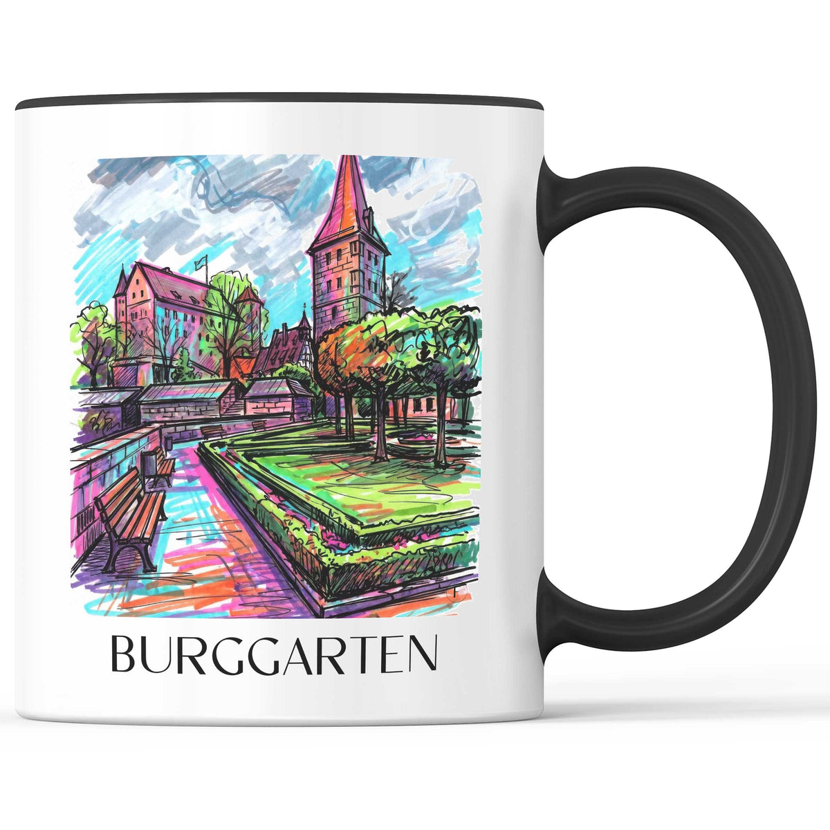 burggarten-nürnberg-deutschland-kaffeebecher-graffiti
