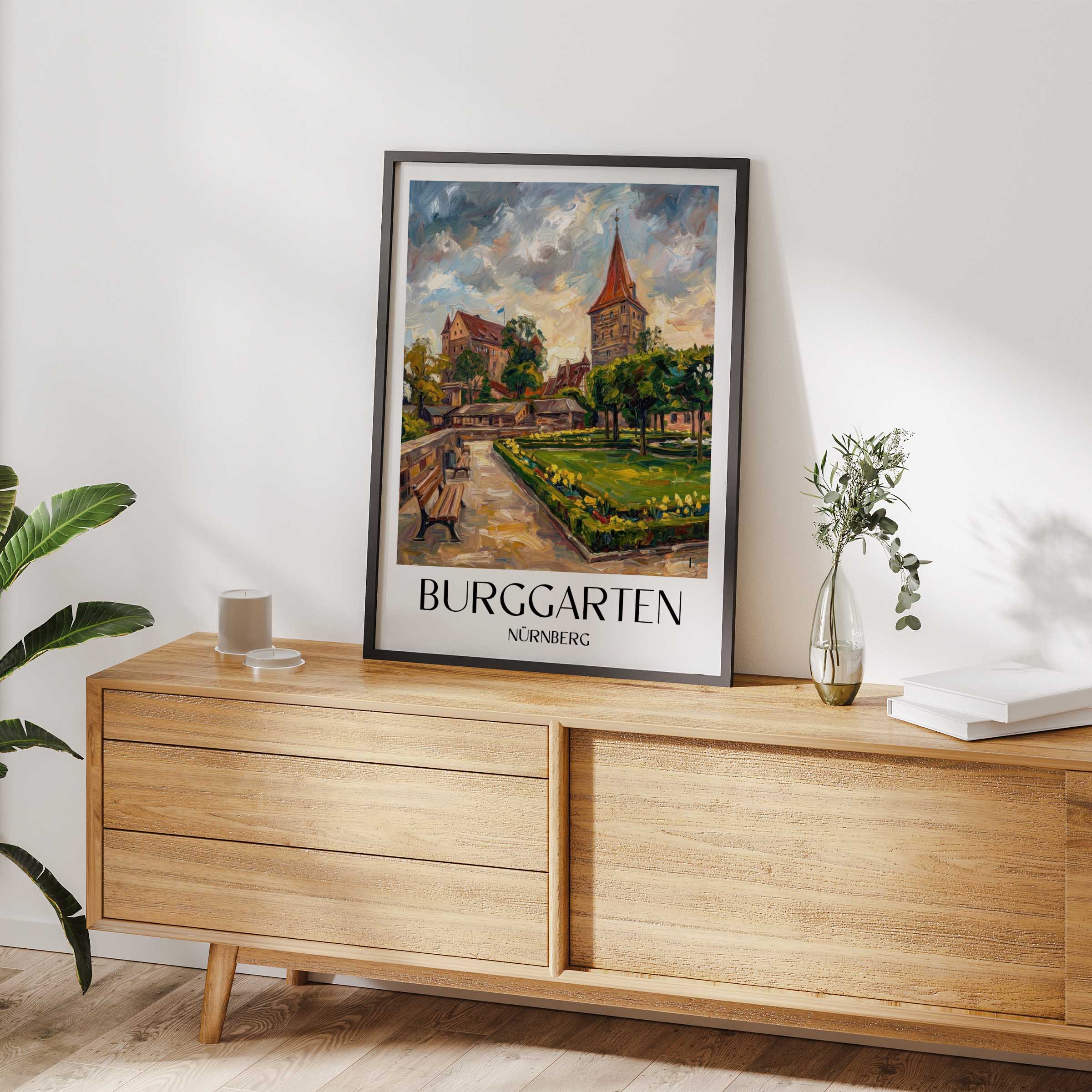 burggarten-nürnberg-deutschland-poster-oil-painting-oelgemaelde