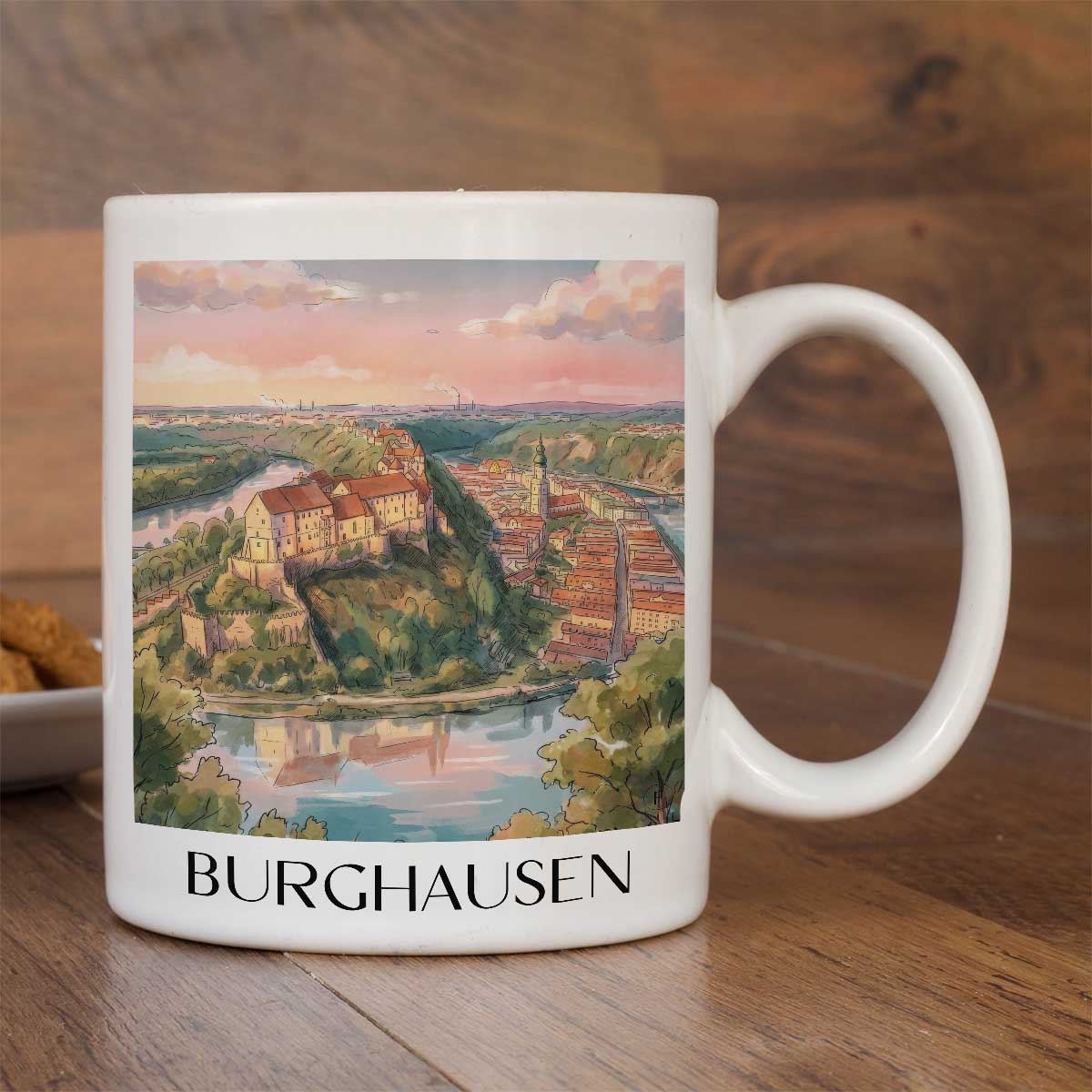 burghausen-oberbayern-deutschland-kaffeebecher-aquarell