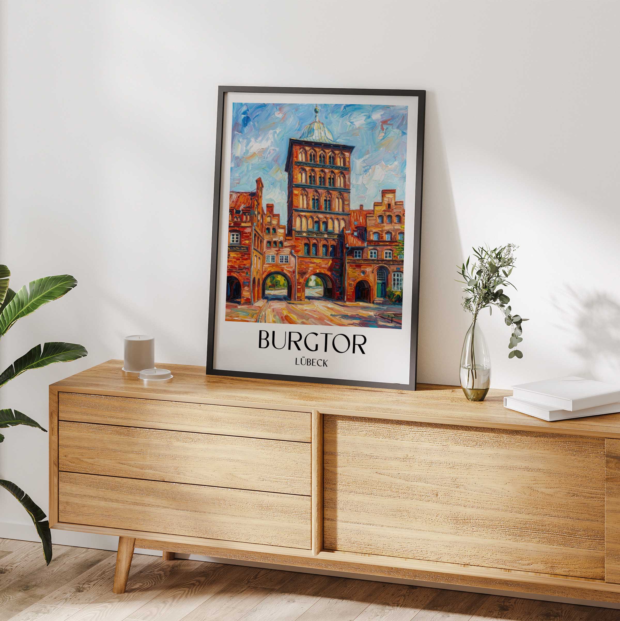 burgtor-lübeck-deutschland-poster-oil-painting-oelgemaelde