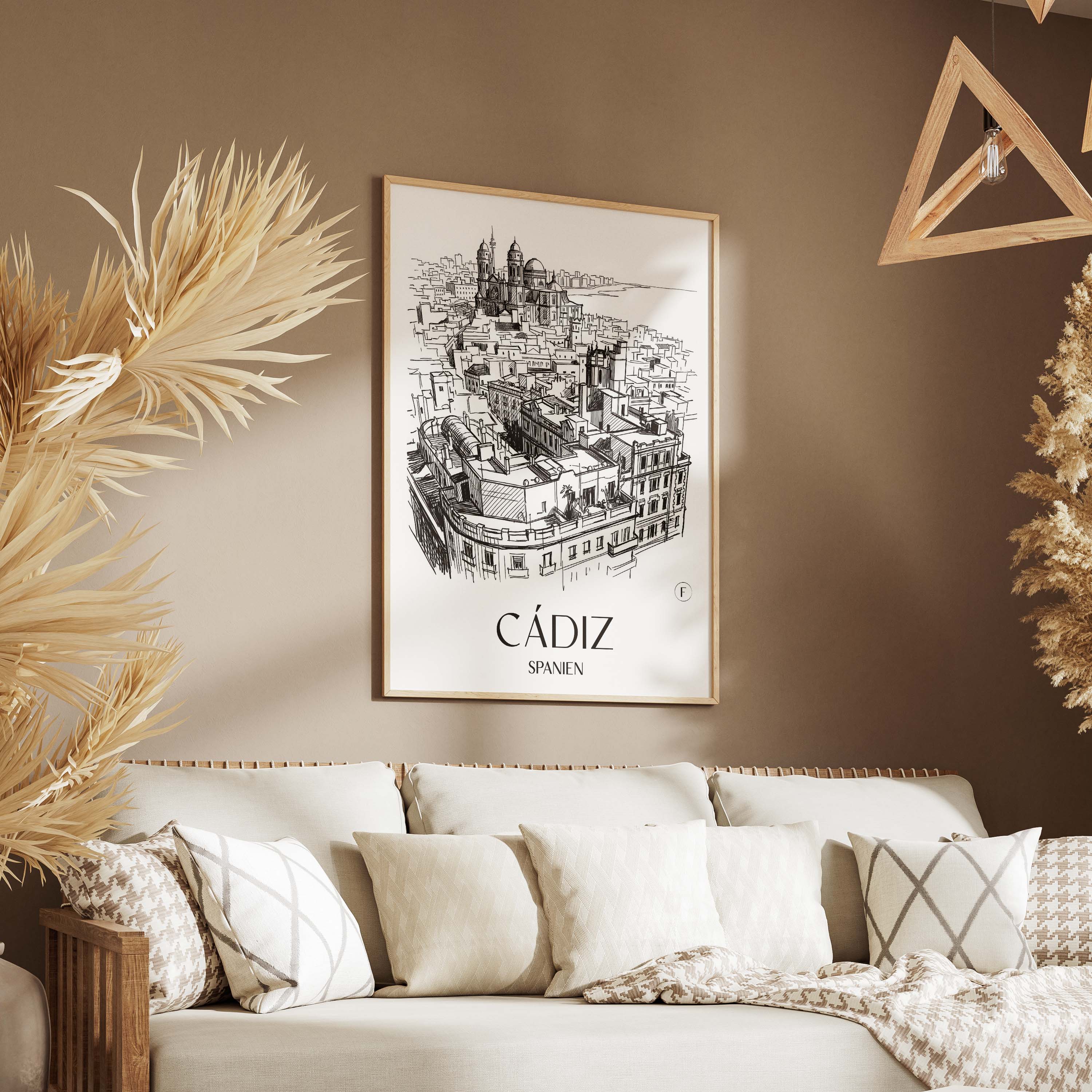 cádiz-spanien-spanien-und-spanien-poster-skizze