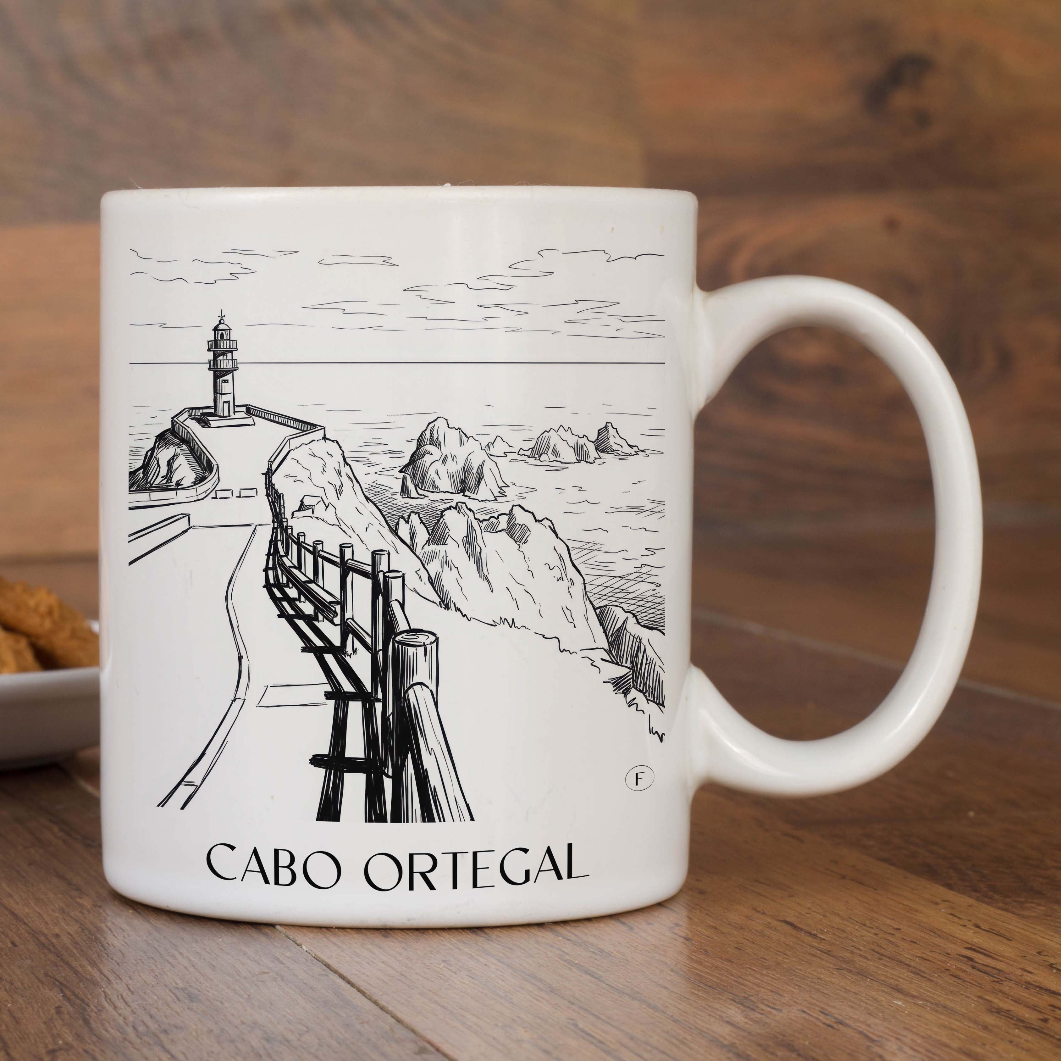 cabo-ortegal-spanien-spanien-kaffeebecher-skizze