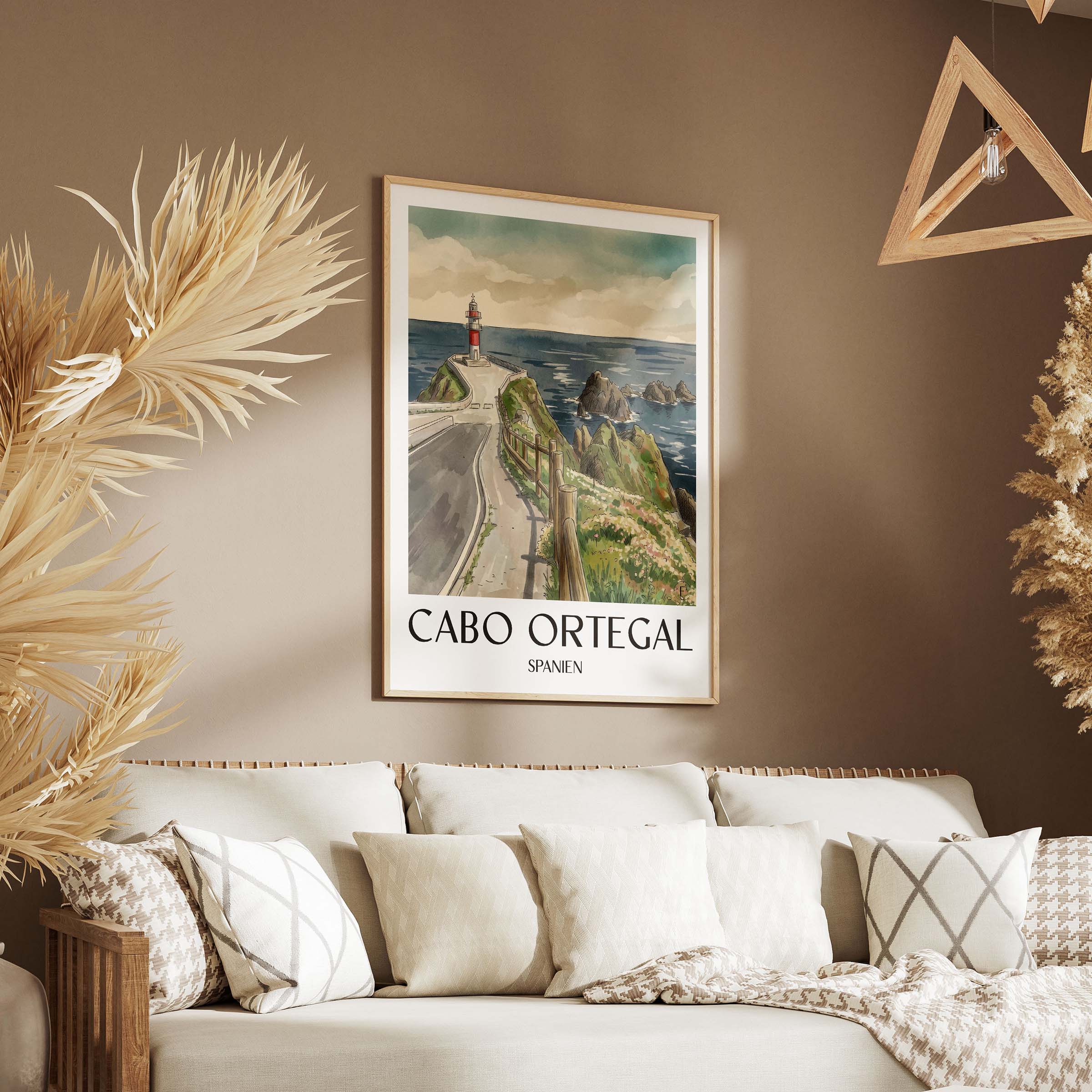 cabo-ortegal-spanien-spanien-poster-aquarell