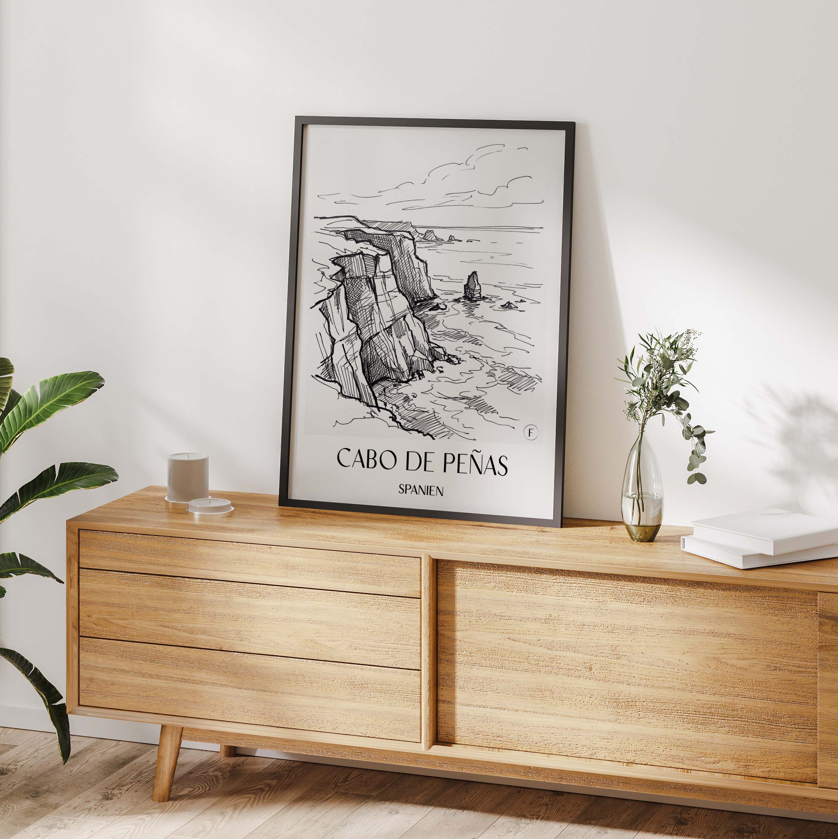 cabo-de-peñas-spanien-spanien-poster-skizze
