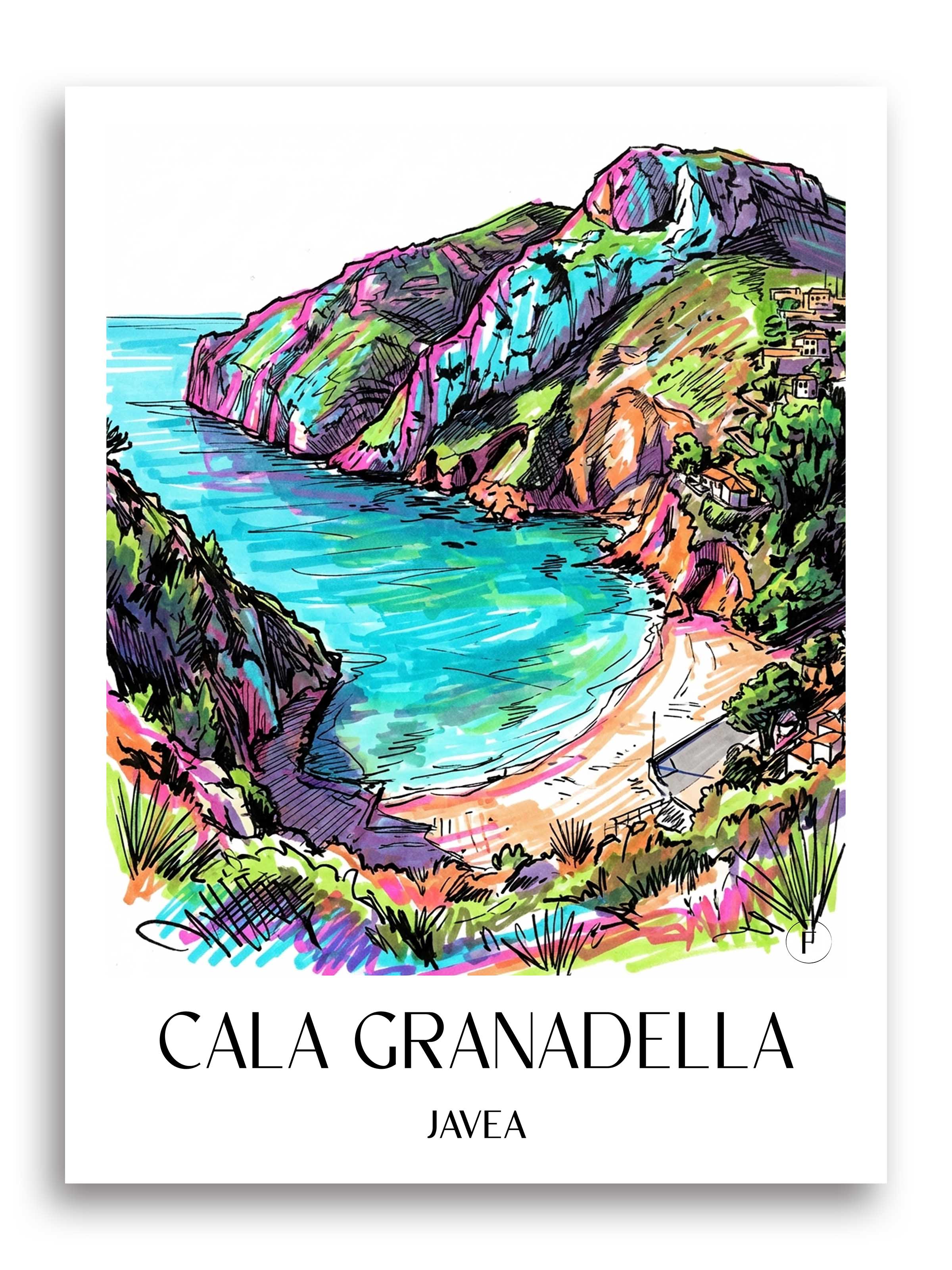 cala-granadella-javea-spanien-poster-graffiti