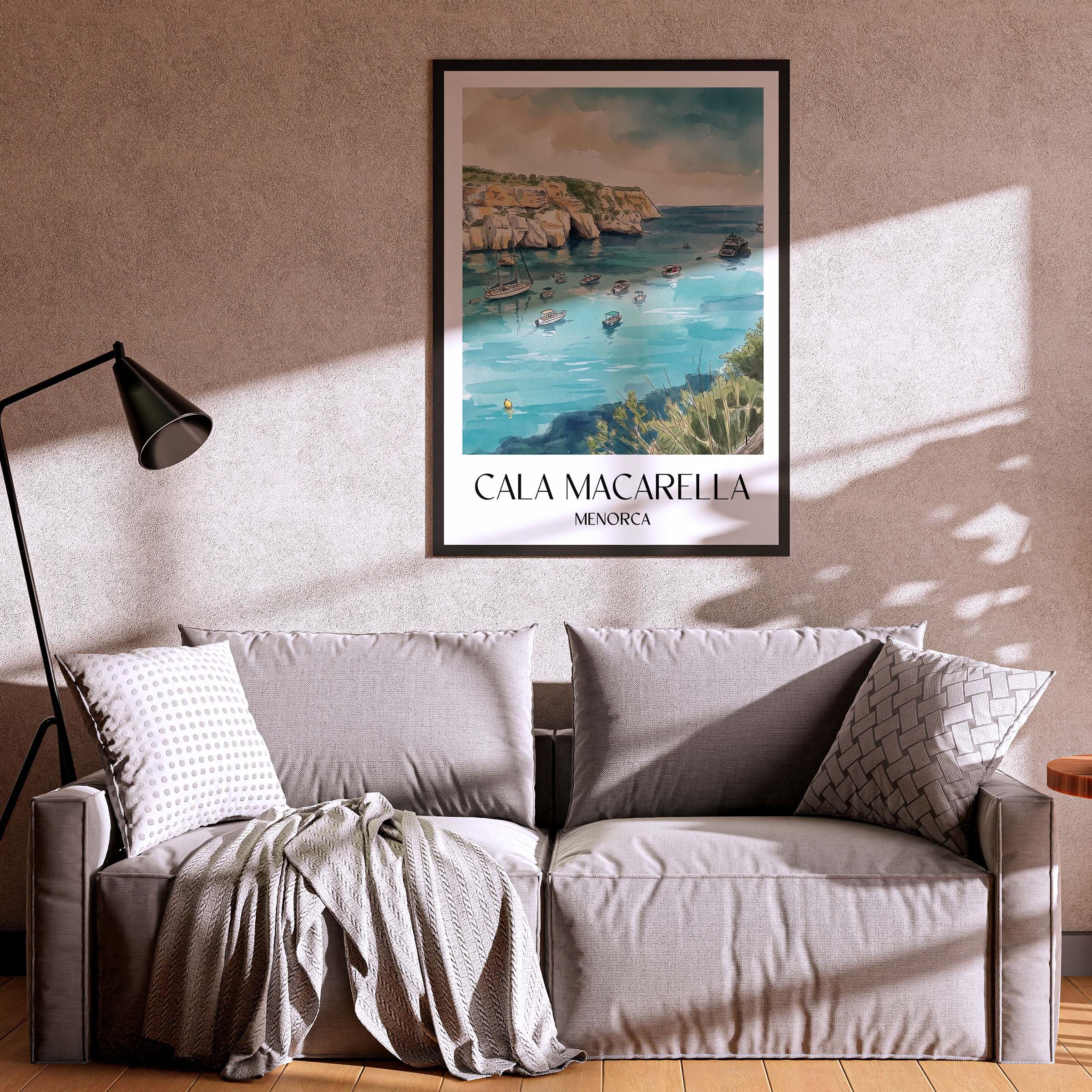cala-mascarella-menorca-spanien-poster-aquarell