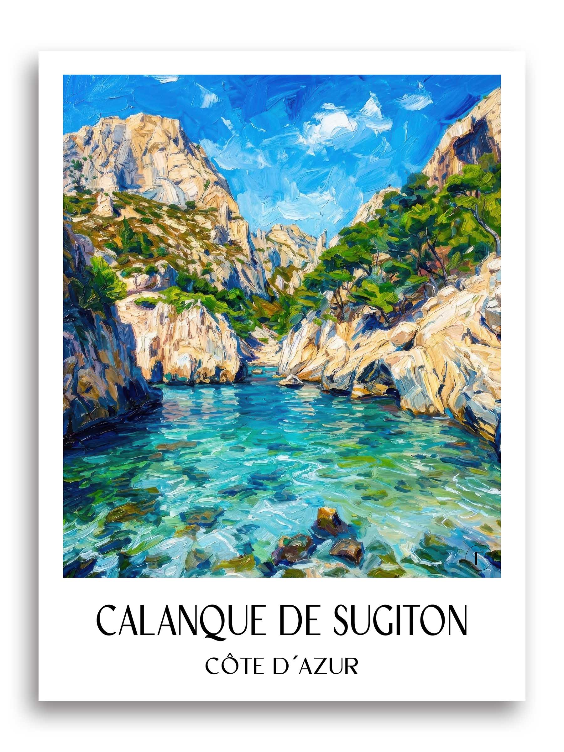calanque-de-sugiton-côte-d´azur-frankreich-poster-oil-painting-oelgemaelde