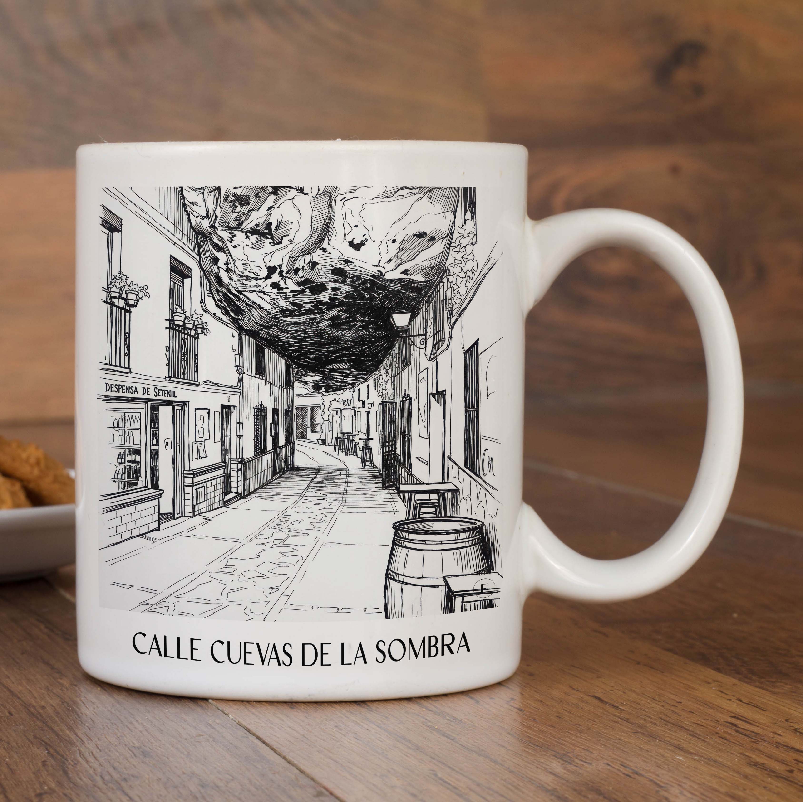 calle-cuevas-de-la-sombra-setenil-de-las-bodegas-spanien-kaffeebecher-skizze