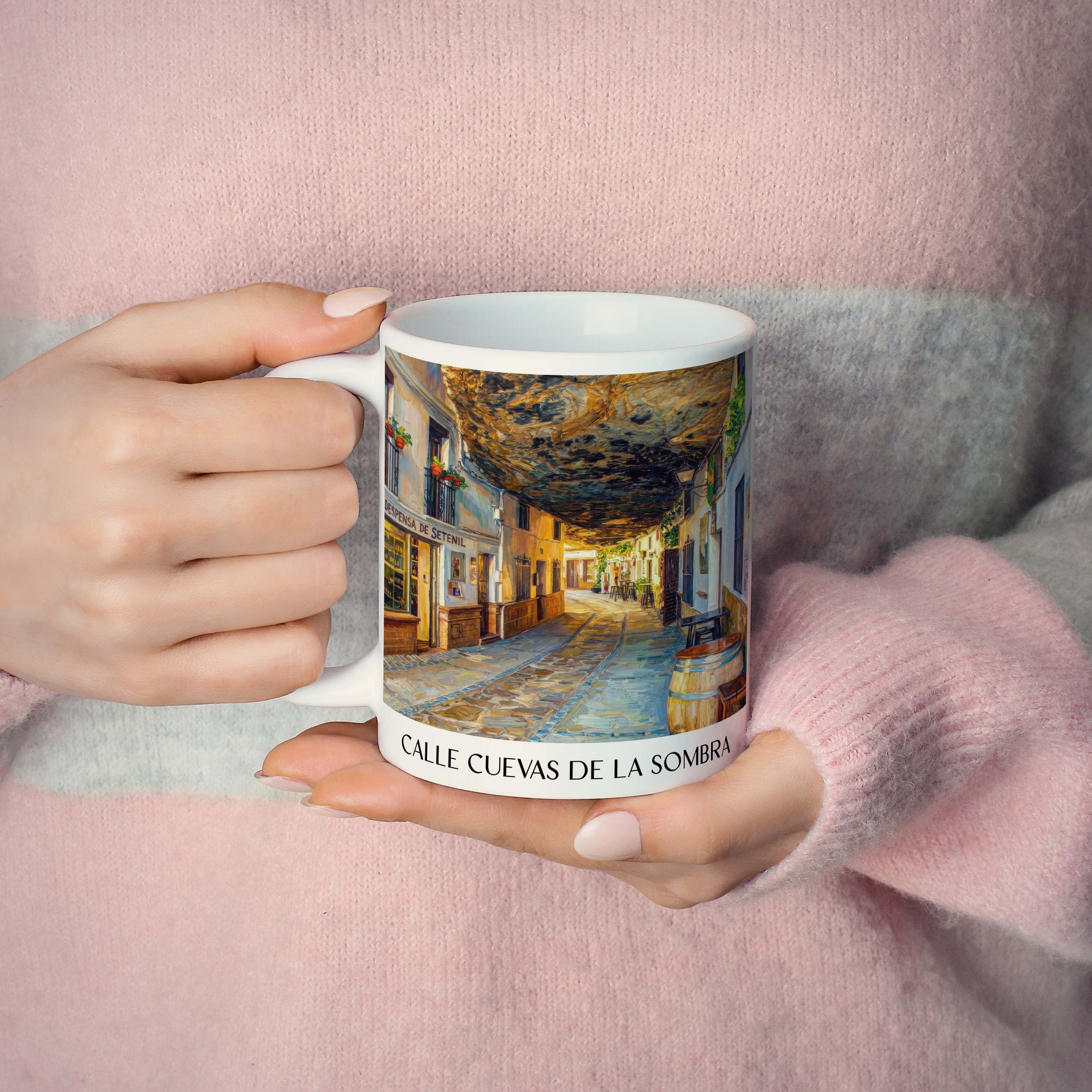 calle-cuevas-de-la-sombra-setenil-de-las-bodegas-spanien-kaffeebecher-oil-painting-oelgemaelde