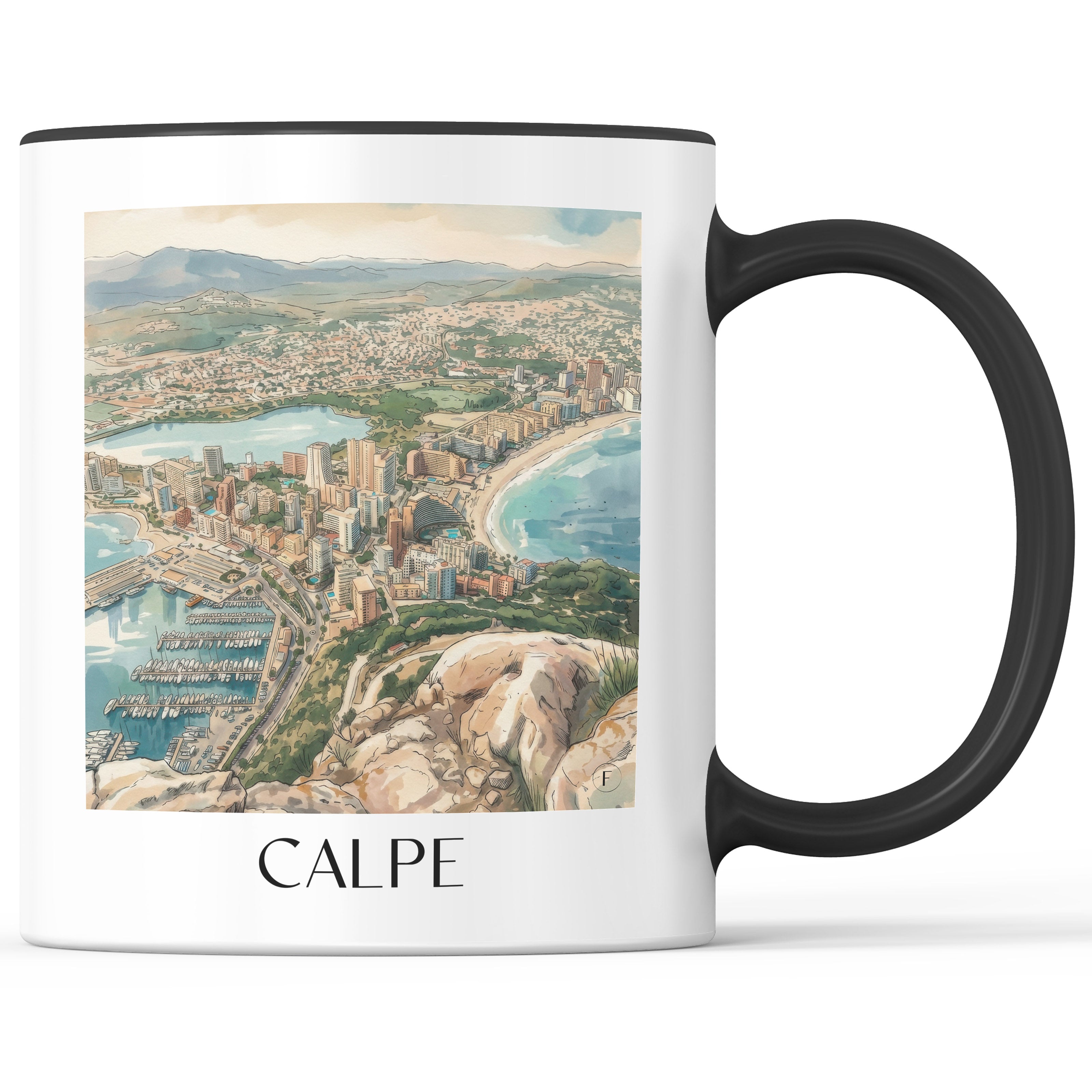 calpe-spanien-spanien-kaffeebecher-aquarell