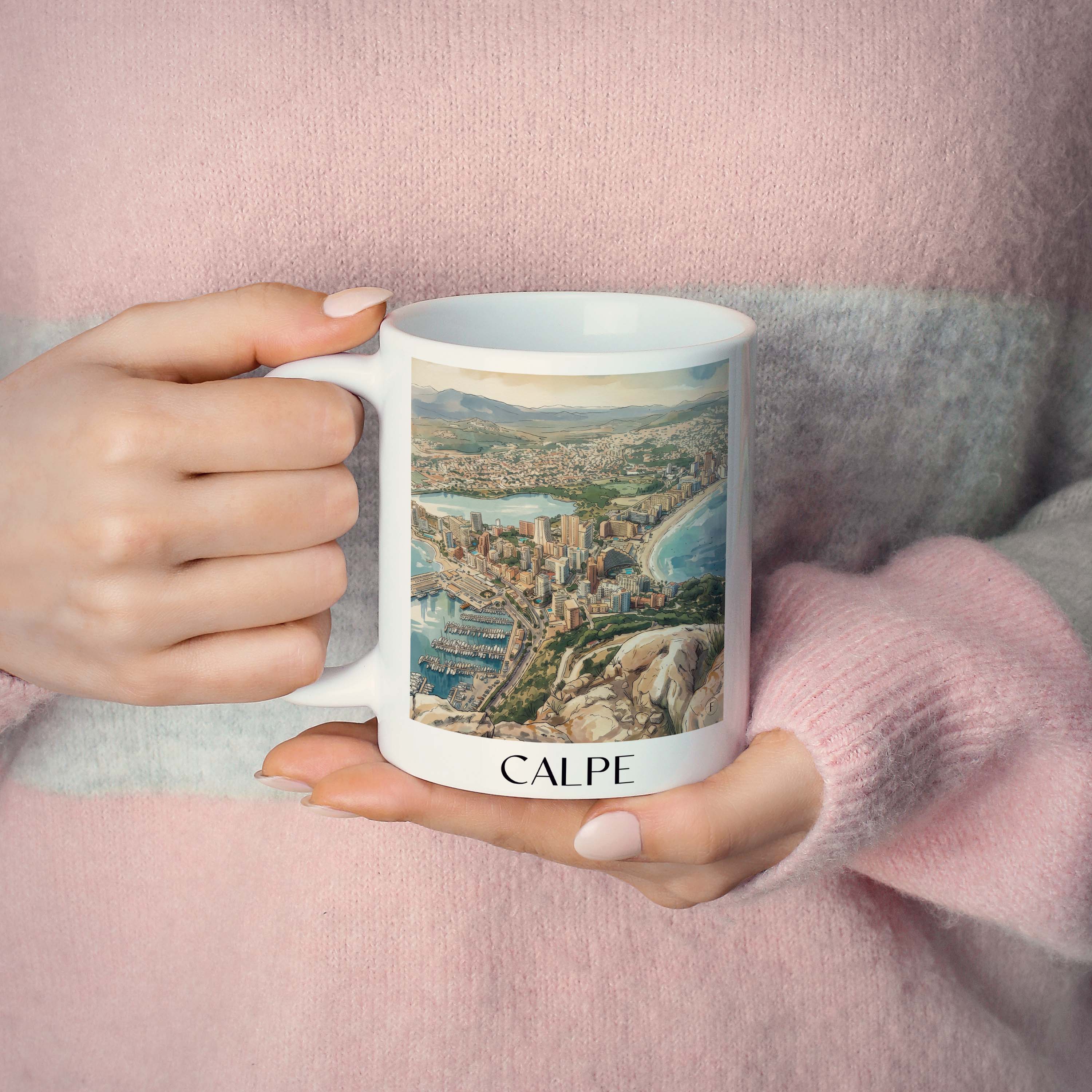 calpe-spanien-spanien-kaffeebecher-aquarell