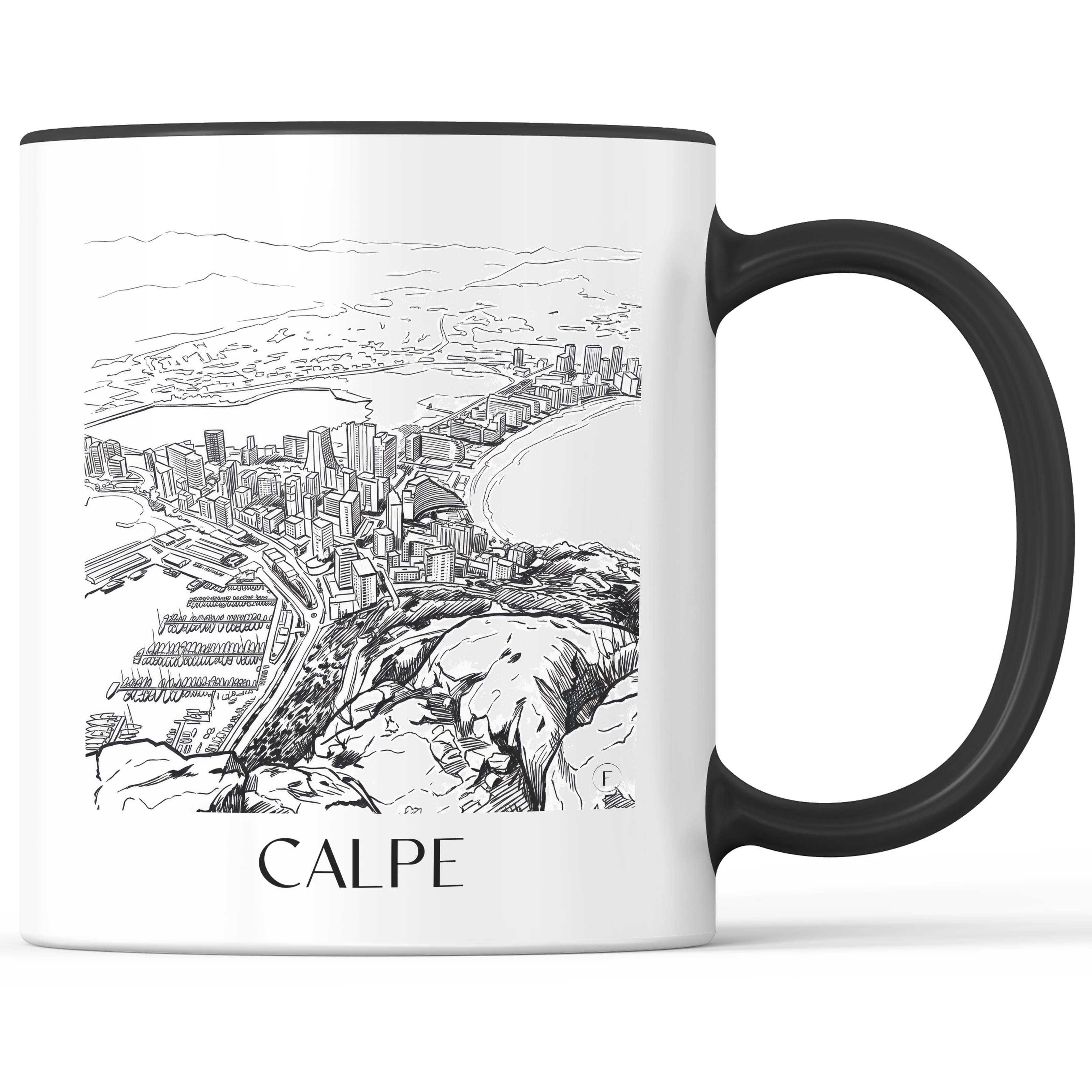 calpe-spanien-spanien-und-spanien-kaffeebecher-skizze