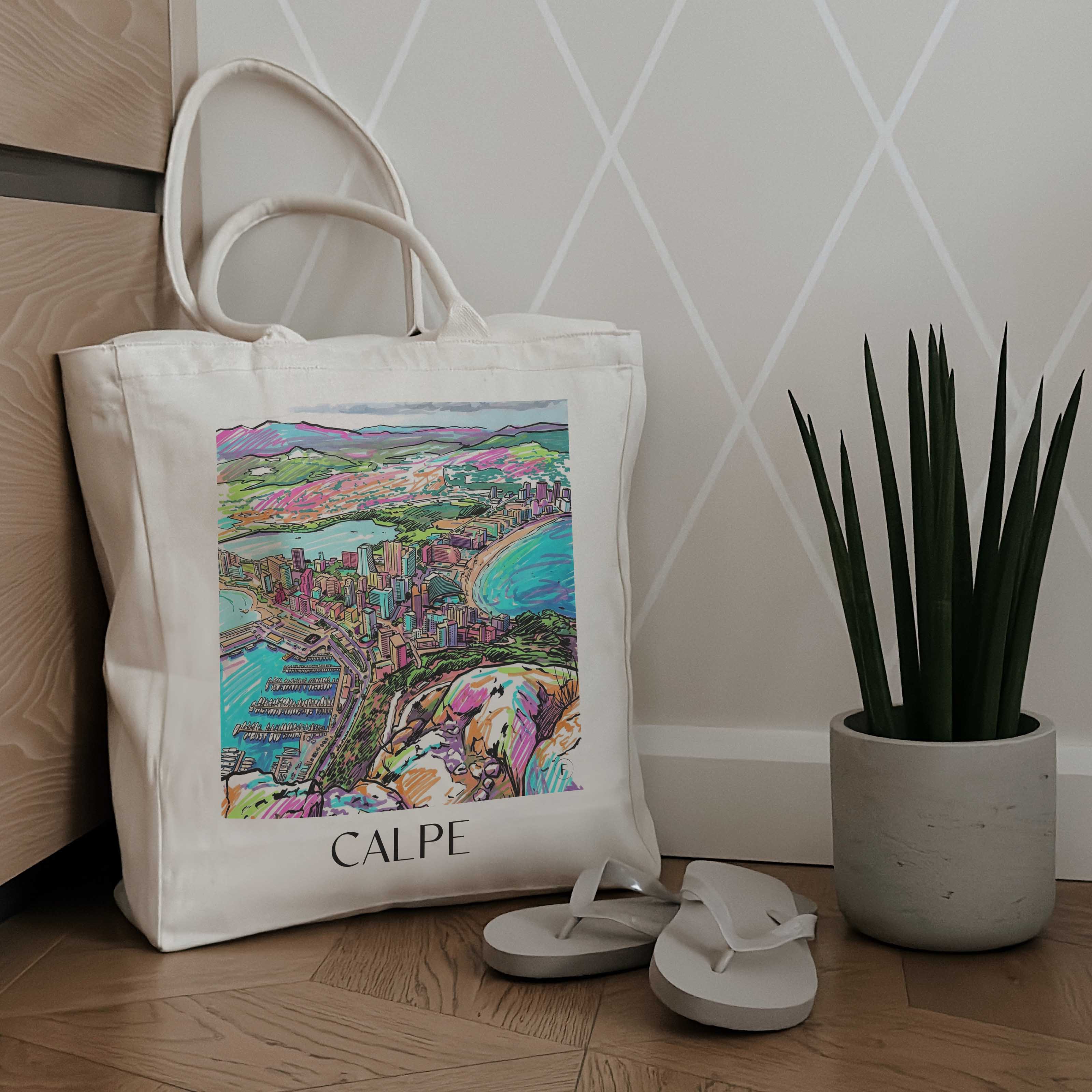 calpe-spanien-spanien-einkaufstasche-graffiti