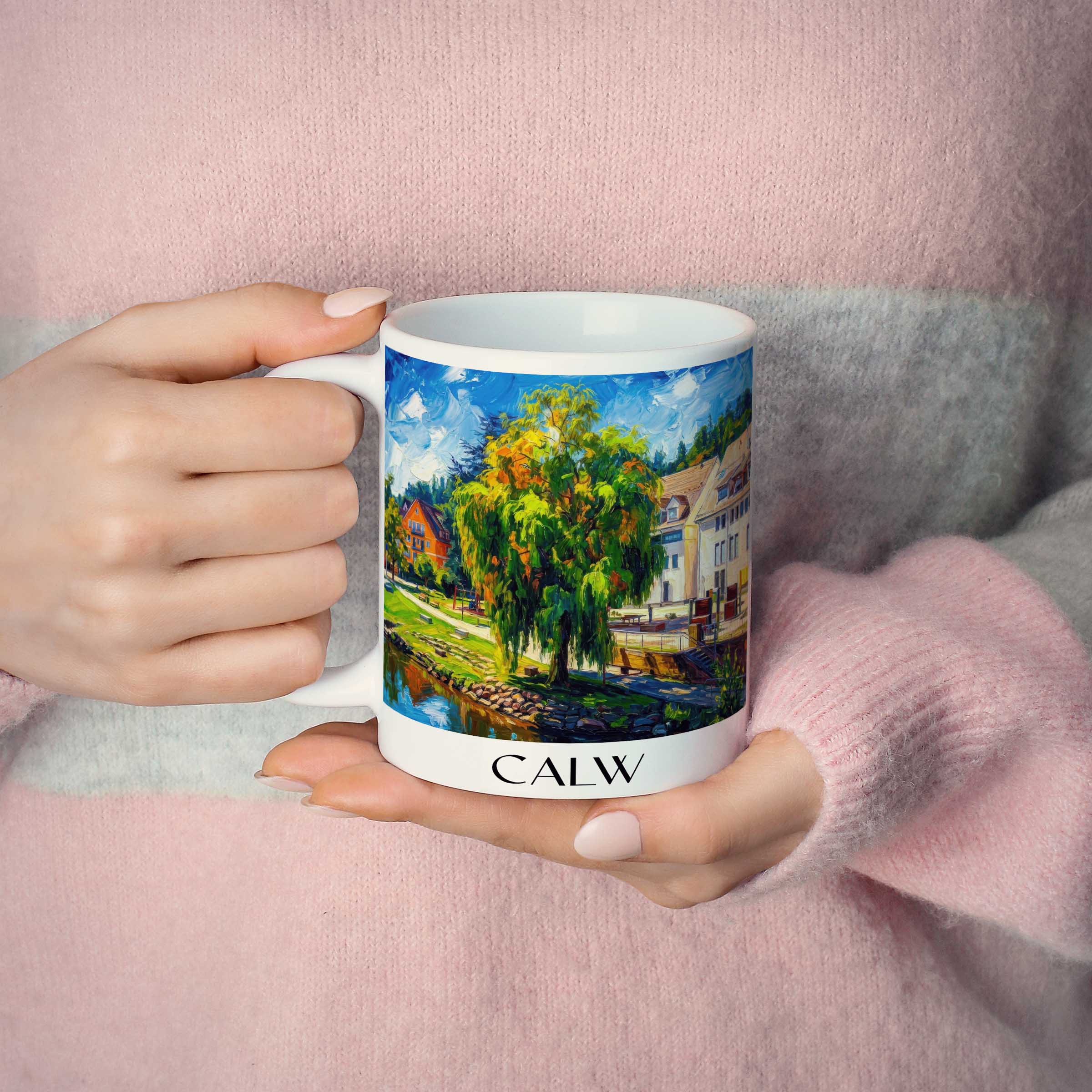 calw-nordschwarzwald-deutschland-kaffeebecher-oil-painting-oelgemaelde