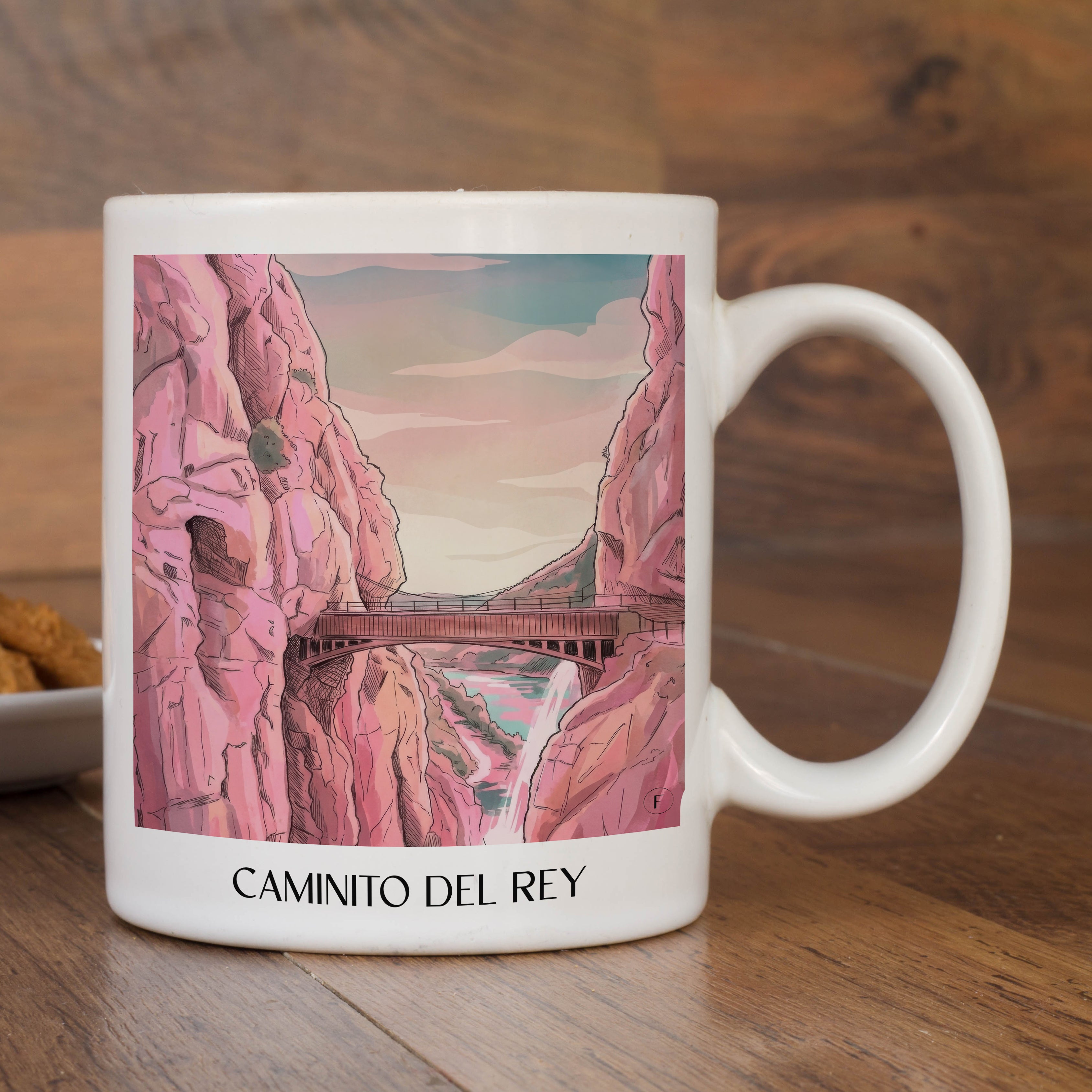 caminito-del-rey-spanien-spanien-kaffeebecher-aquarell-pink-rosa