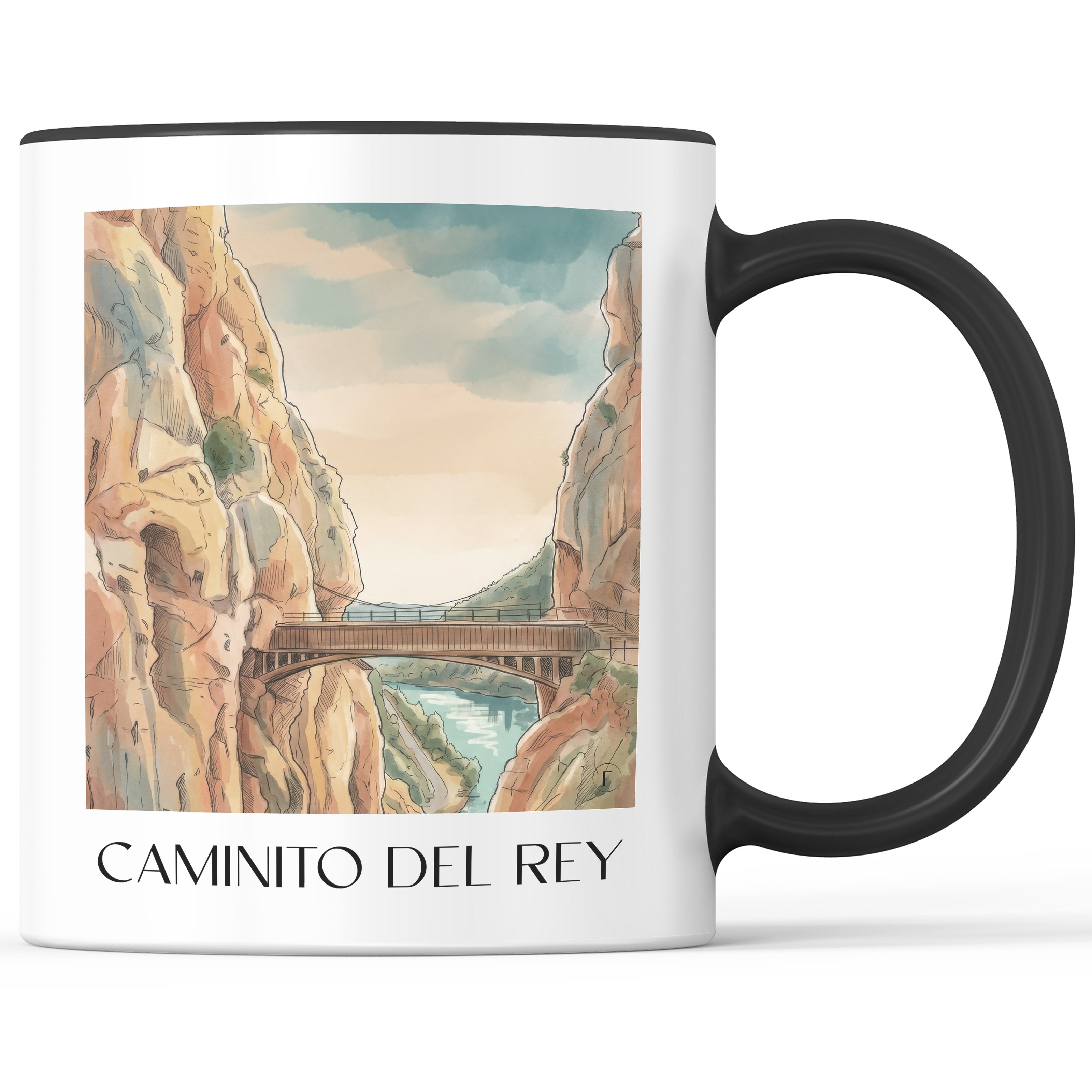 caminito-del-rey-spanien-spanien-kaffeebecher-aquarell