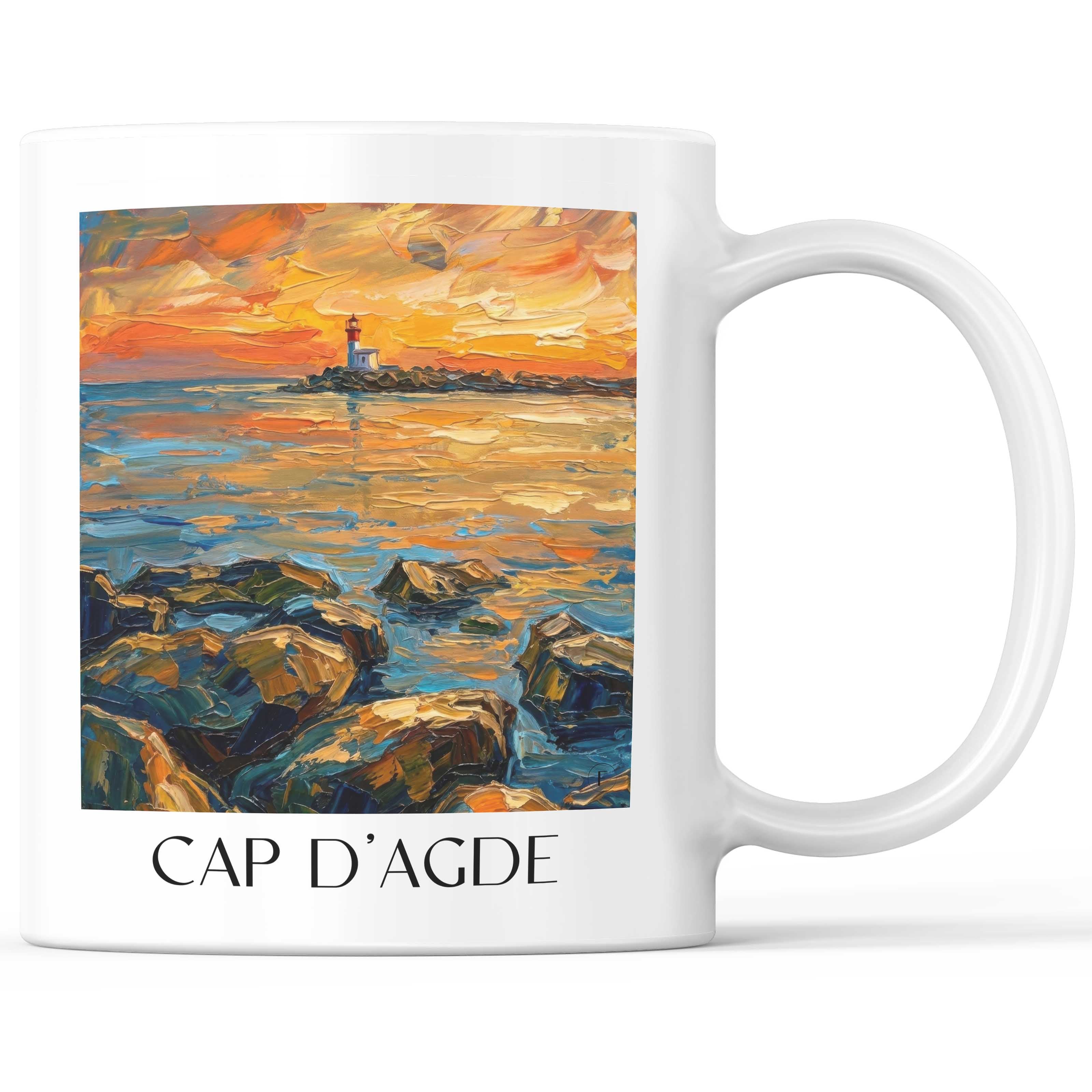 cap-d'agde-okzitanien-frankreich-kaffeebecher-oil-painting-oelgemaelde