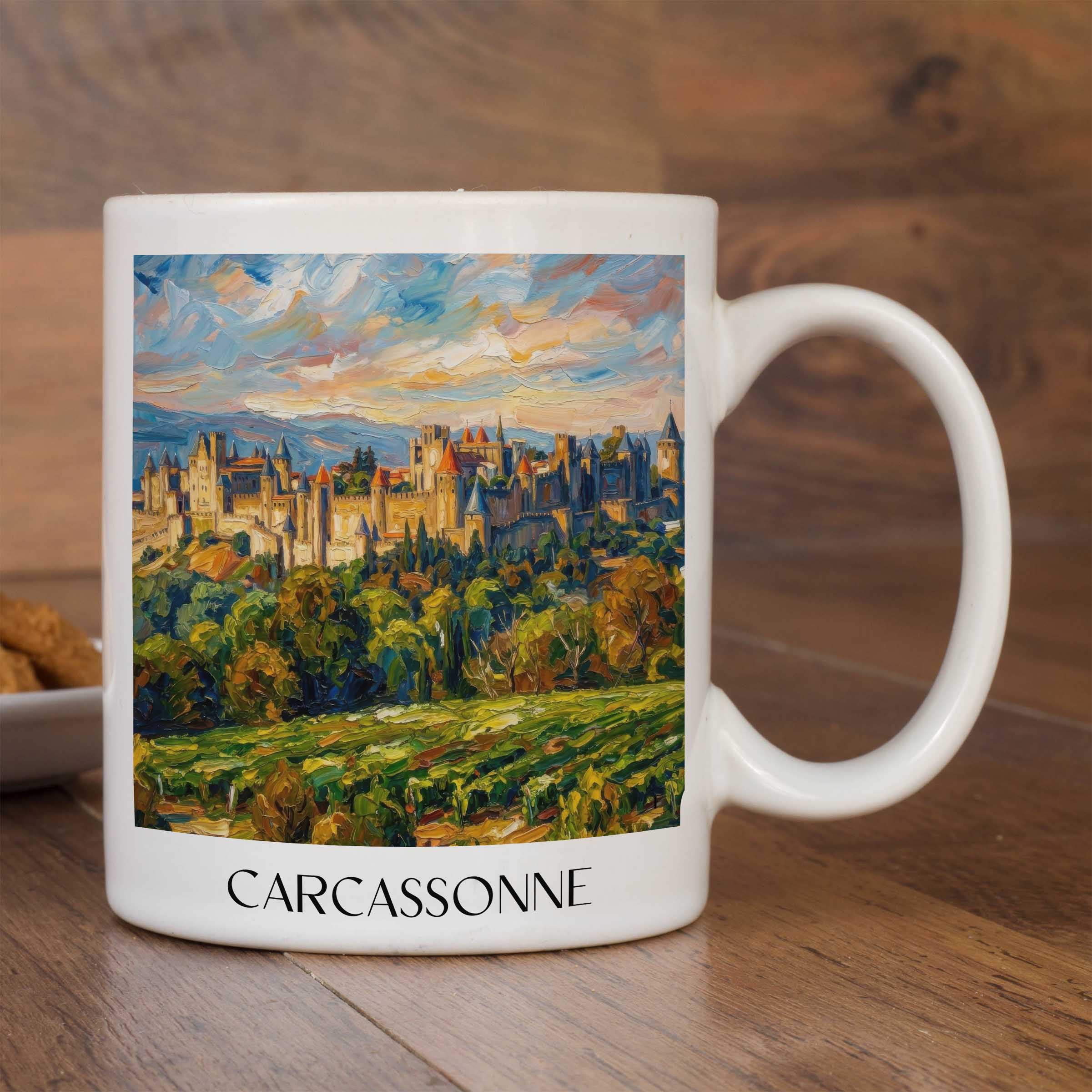 carcassonne-okzitanien-frankreich-kaffeebecher-oil-painting-oelgemaelde