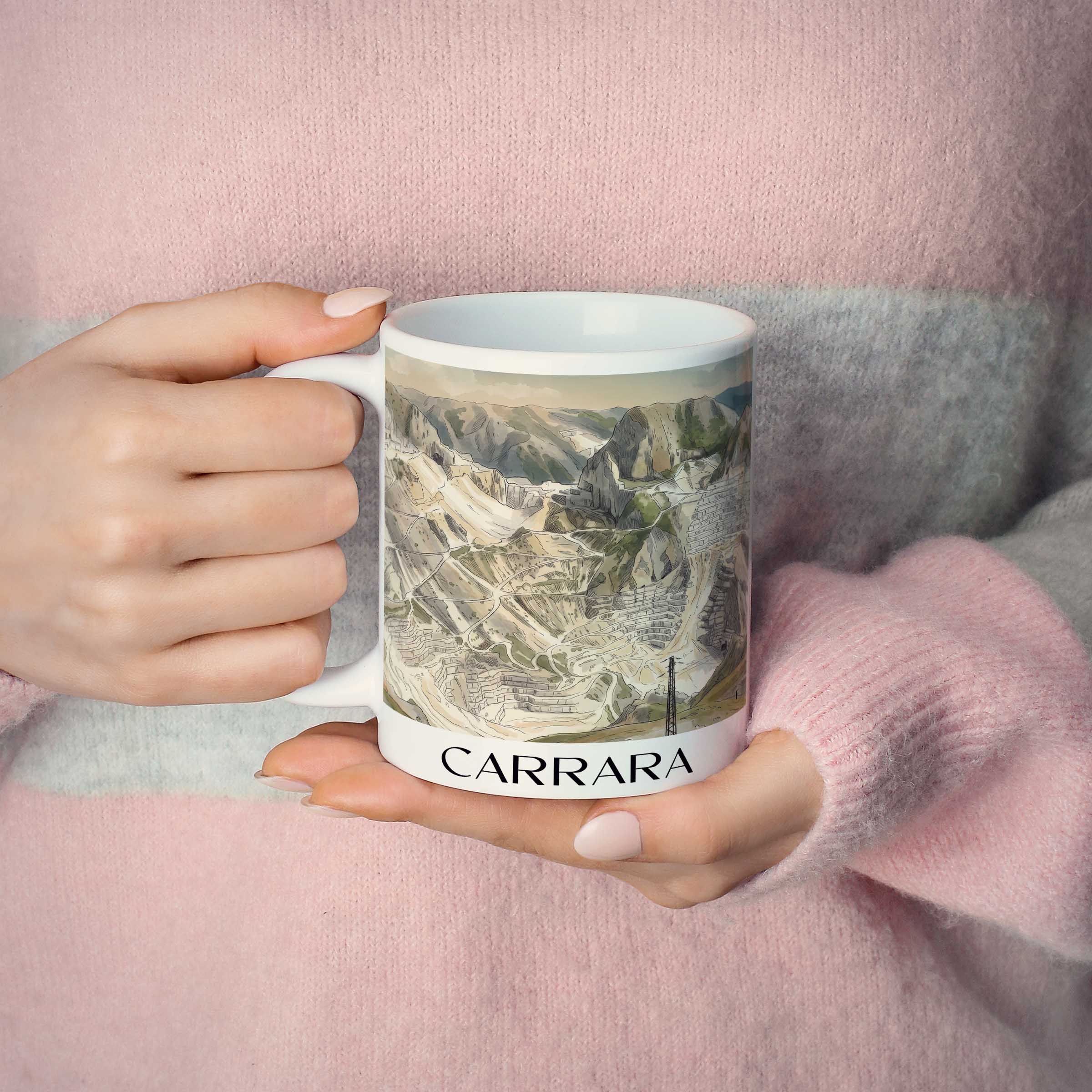 carrara-toskana-italien-kaffeebecher-aquarell