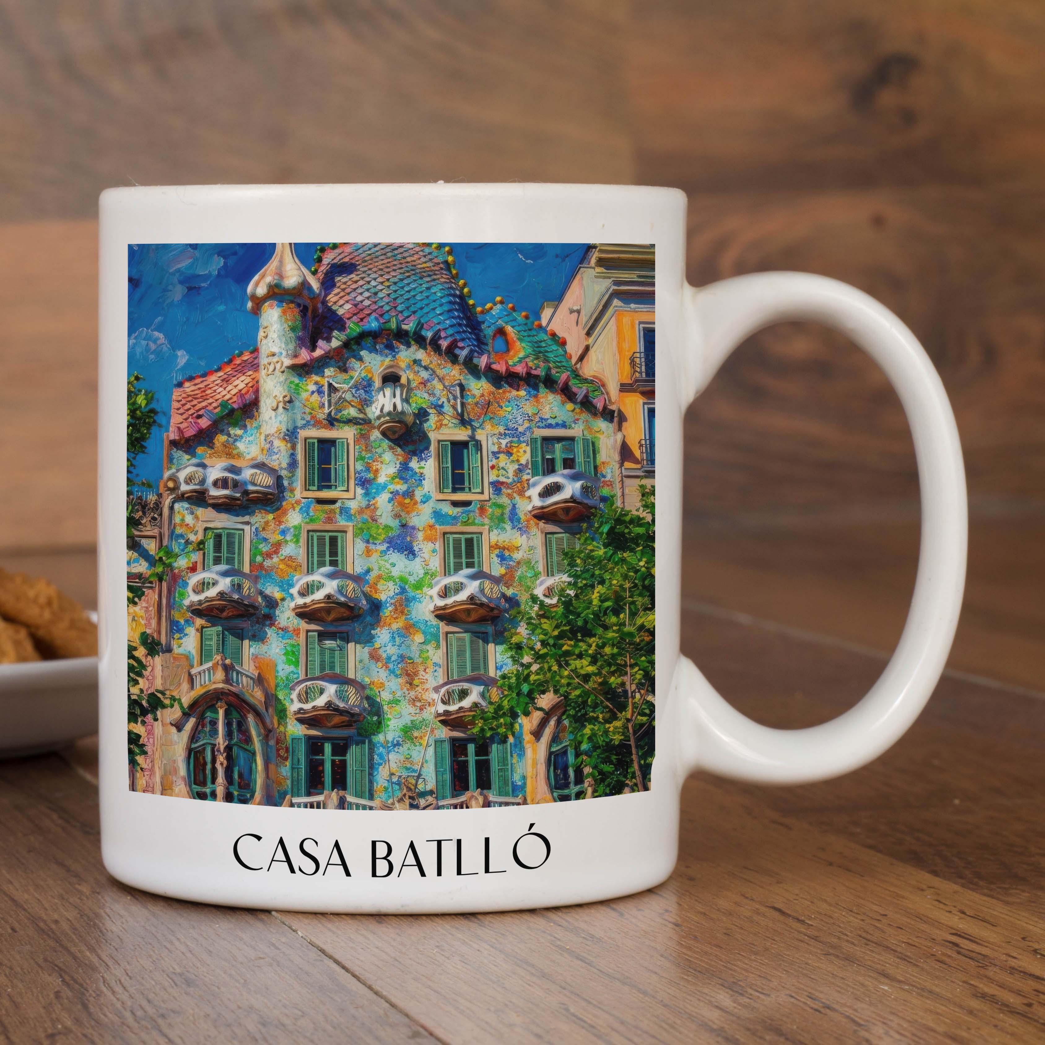 casa-batlló-barcelona-spanien-kaffeebecher-oil-painting-oelgemaelde