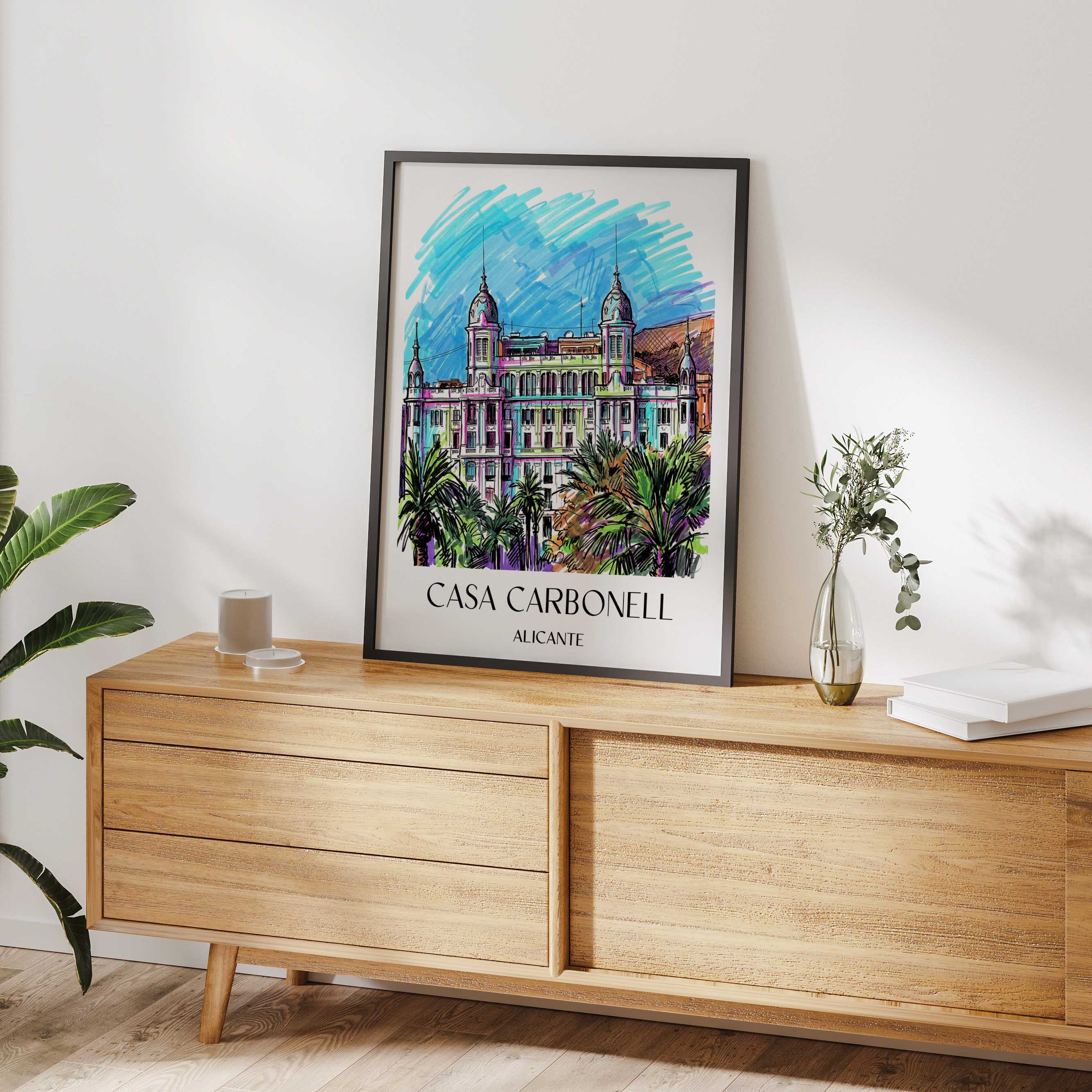 casa-carbonell-alicante-spanien-poster-graffiti