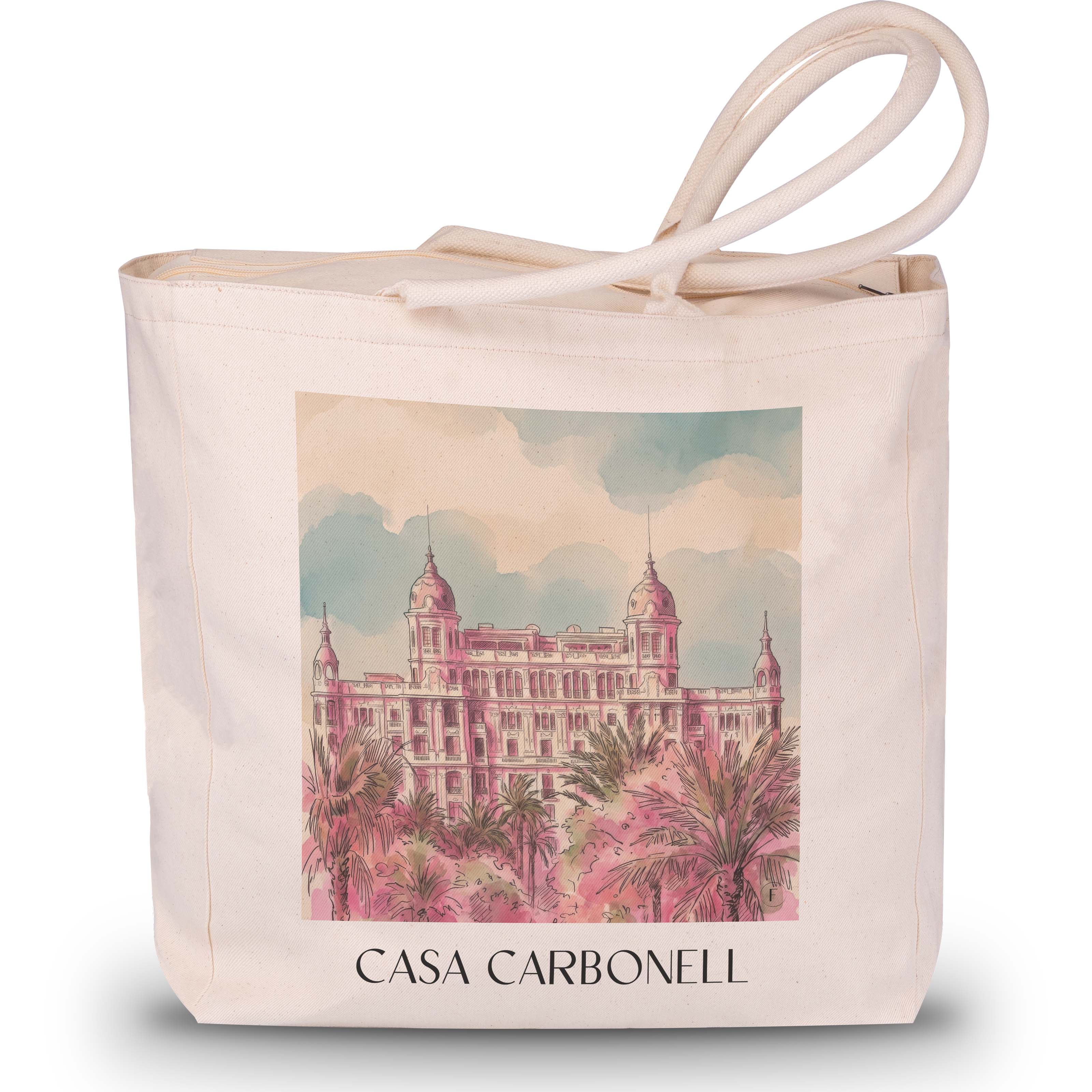 casa-carbonell-alicante-spanien-einkaufstasche-aquarell-pink-rosa