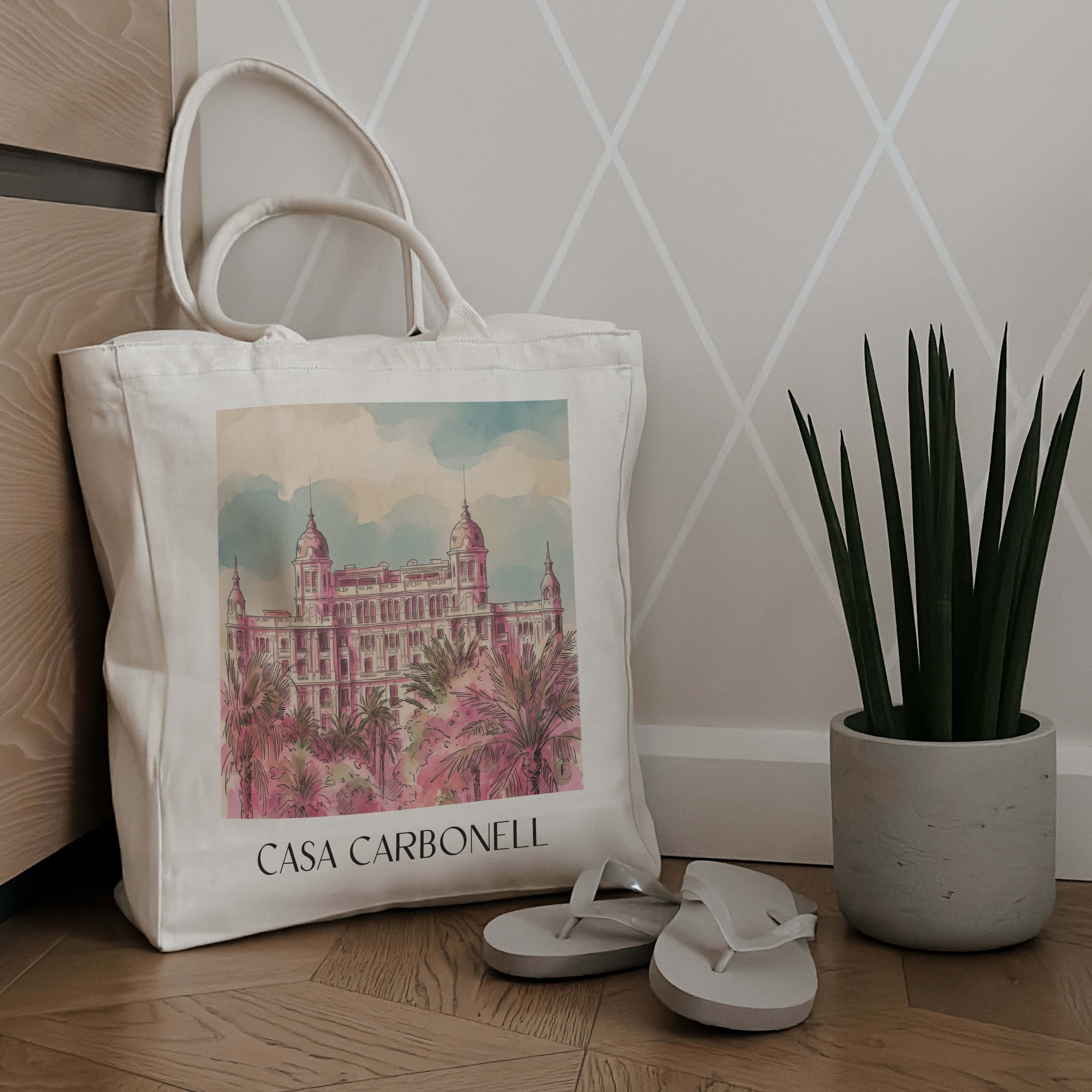 casa-carbonell-alicante-spanien-einkaufstasche-aquarell-pink-rosa