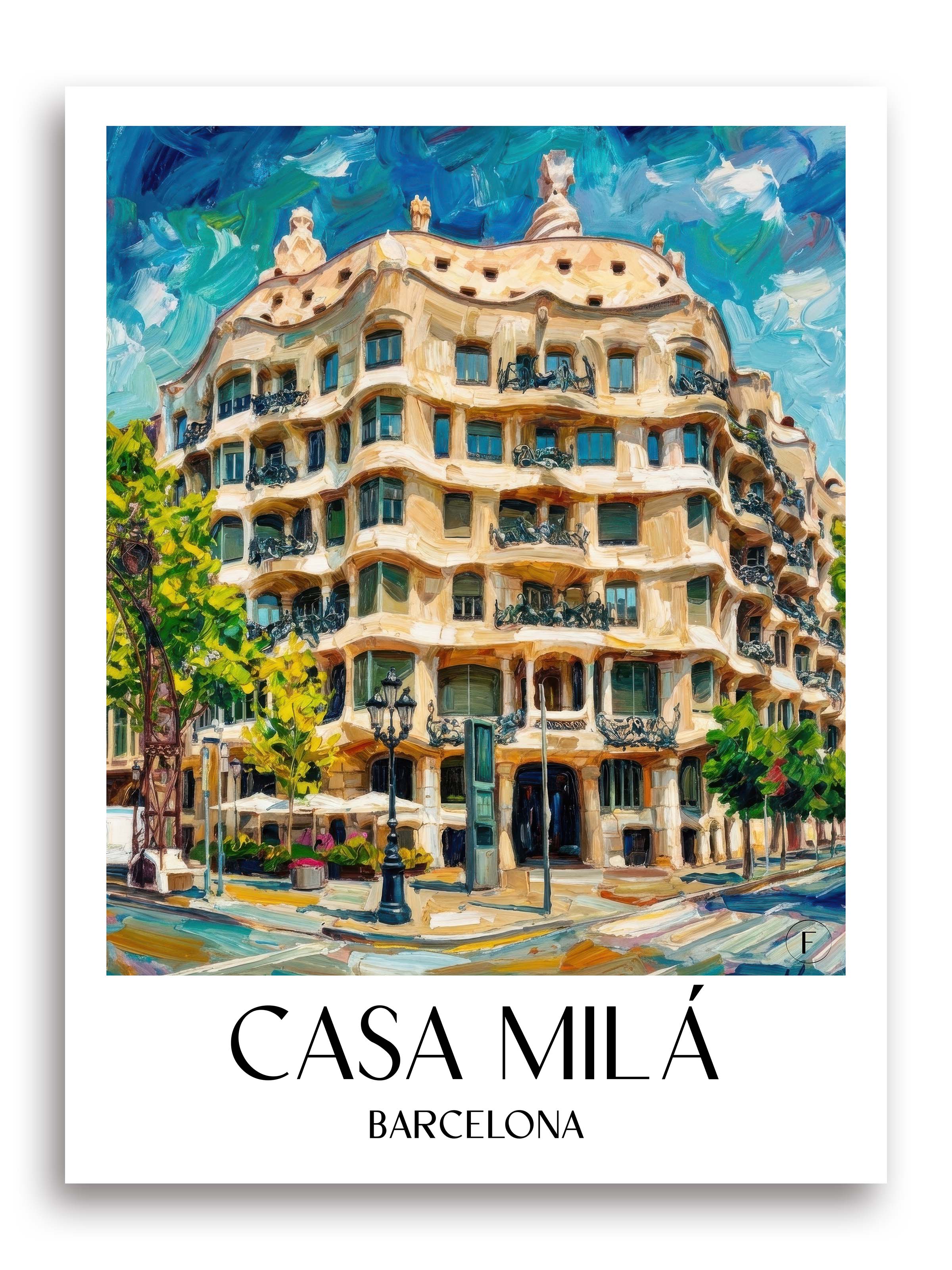 casa-milá-barcelona-spanien-poster-oil-painting-oelgemaelde