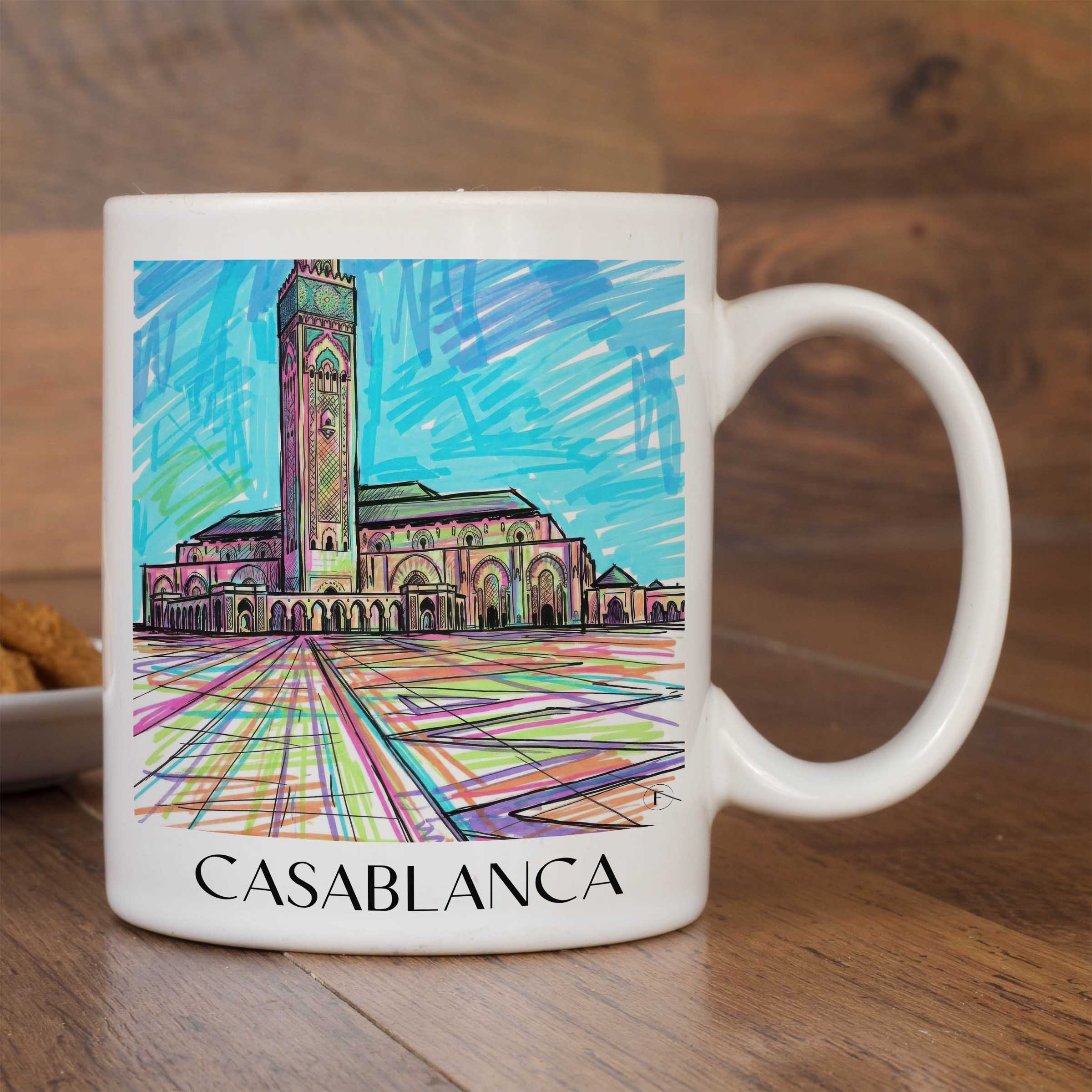 casablanca-marokko-kaffeebecher-graffiti