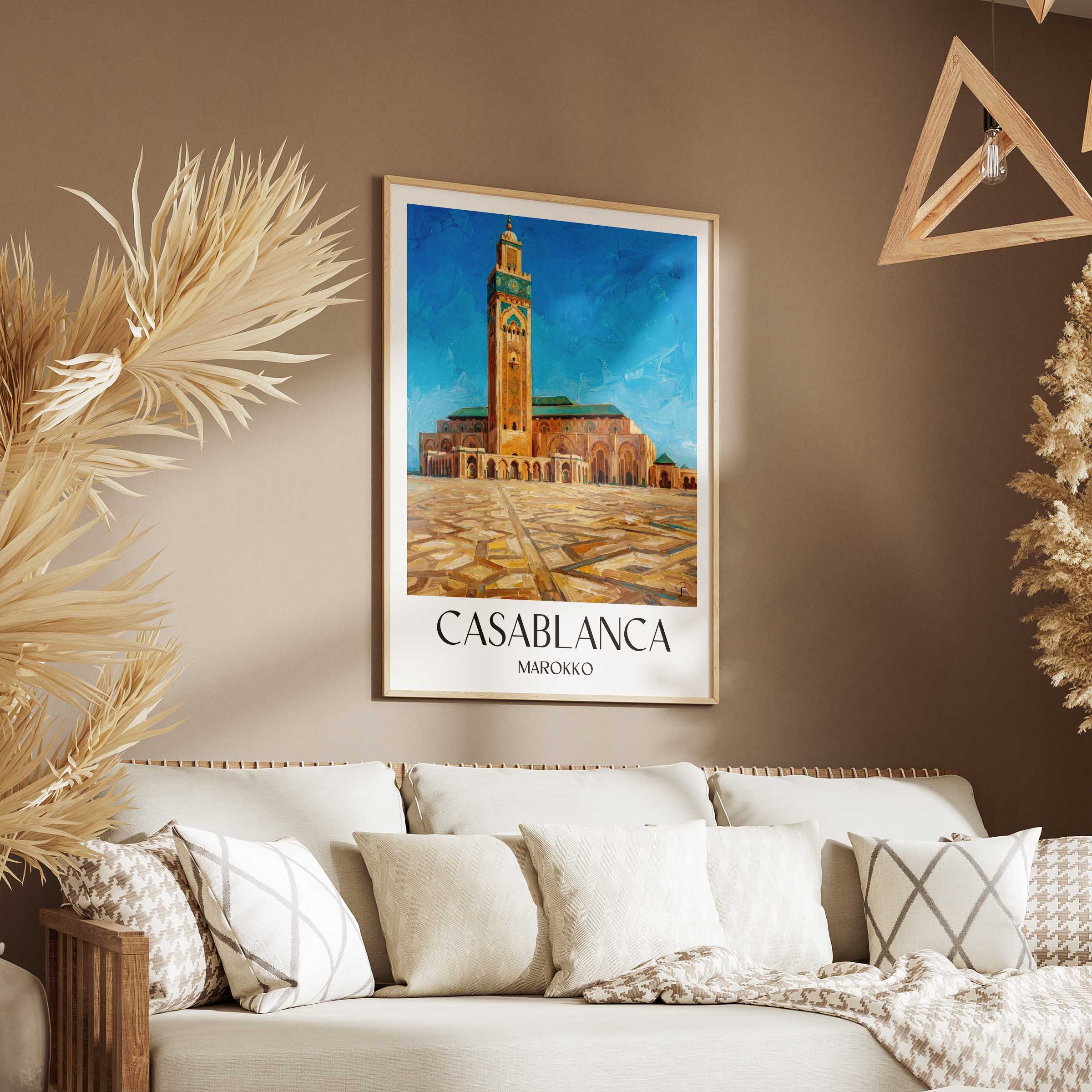 casablanca-marokko-poster-oil-painting-oelgemaelde