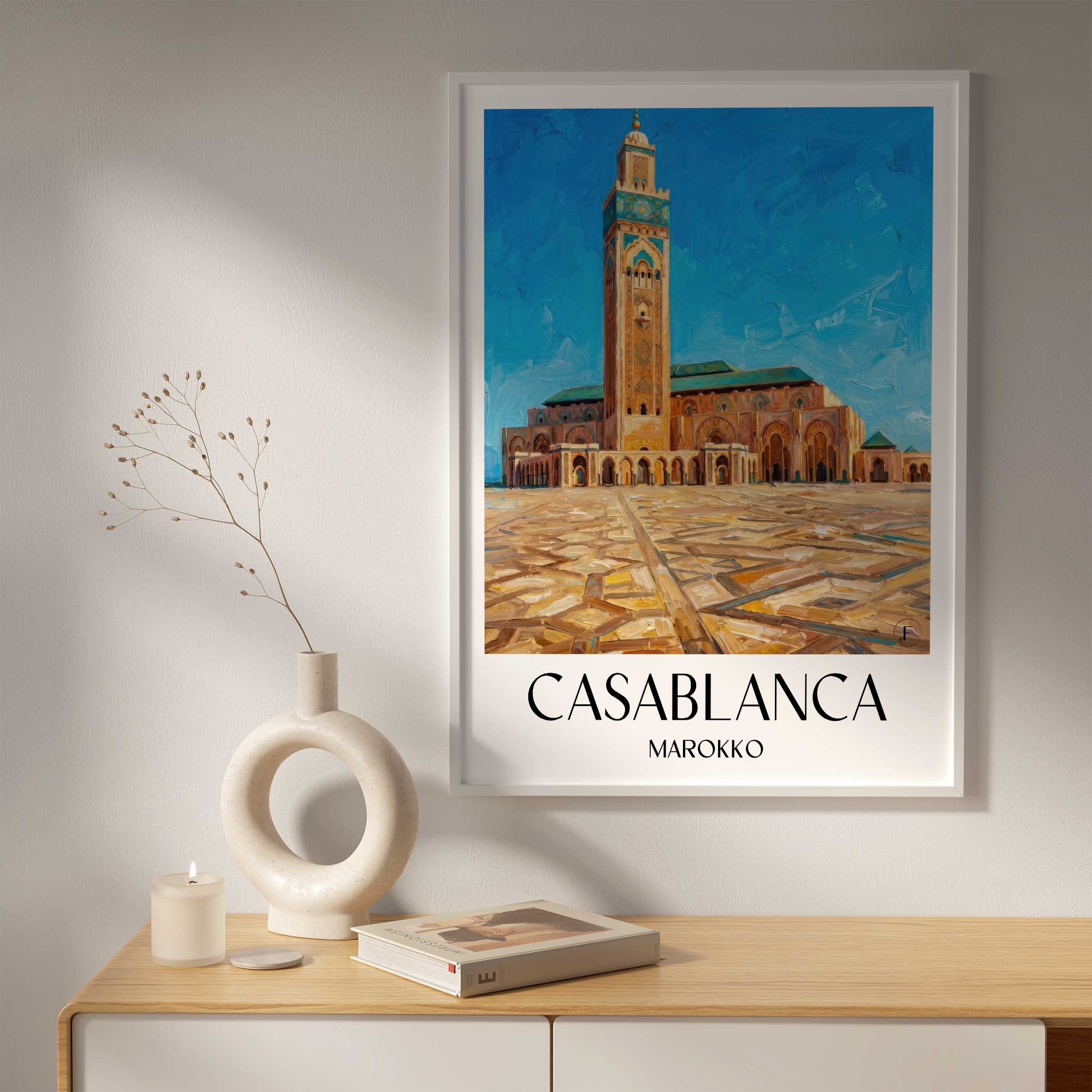 casablanca-marokko-poster-oil-painting-oelgemaelde