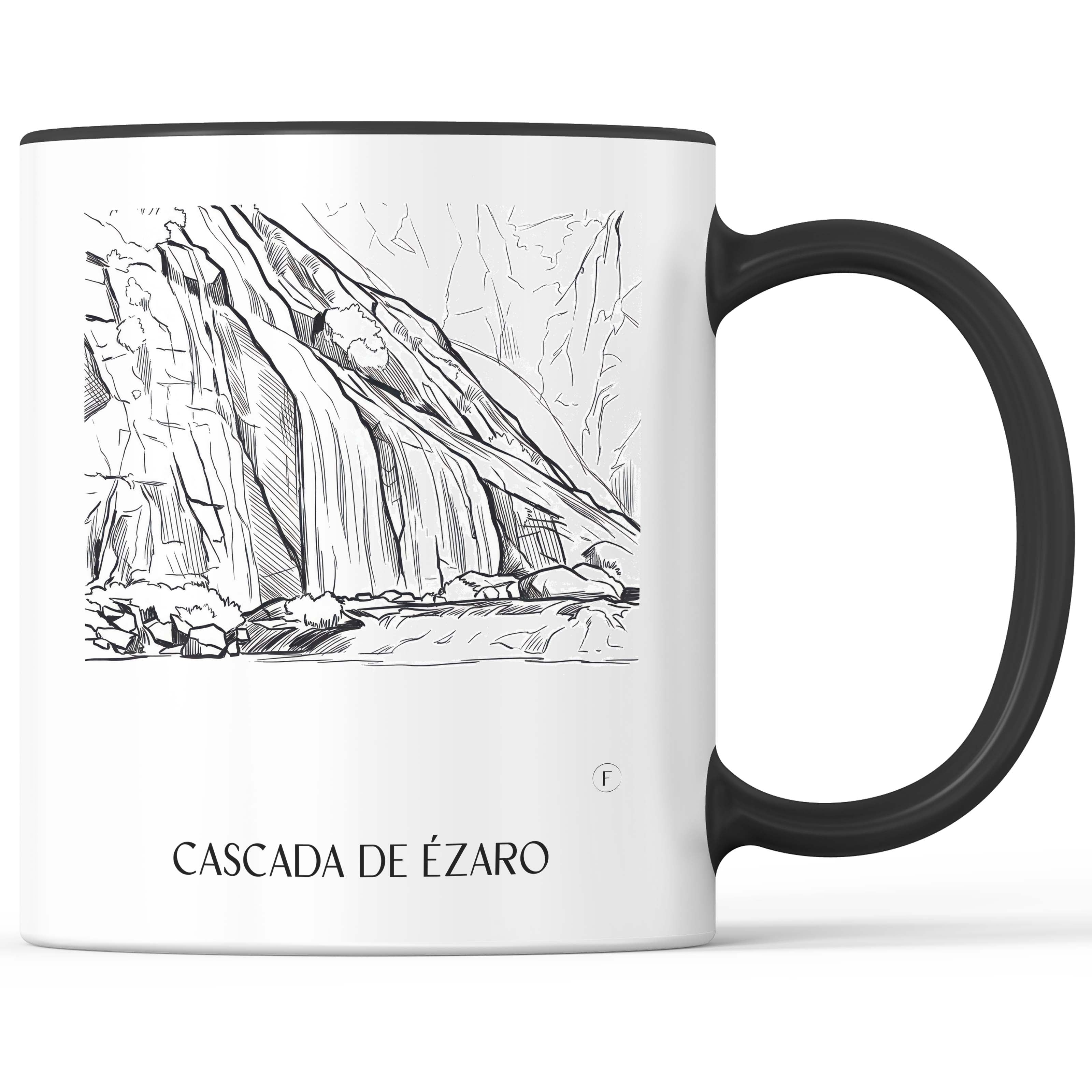 cascada-de-ézaro-galicien-spanien-kaffeebecher-skizze