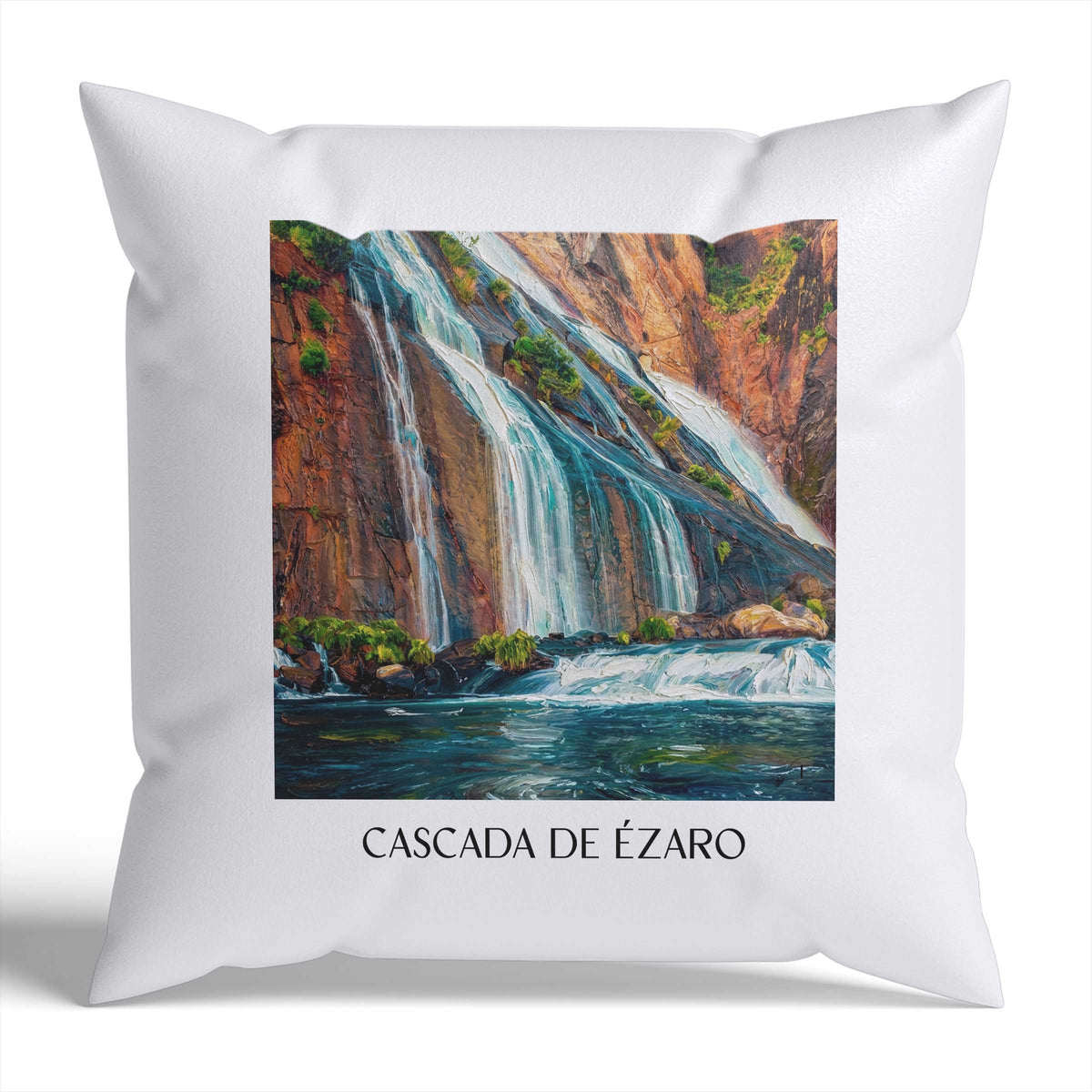 cascada-de-ézaro-galicien-spanien-kissenbezug-oil-painting-oelgemaelde