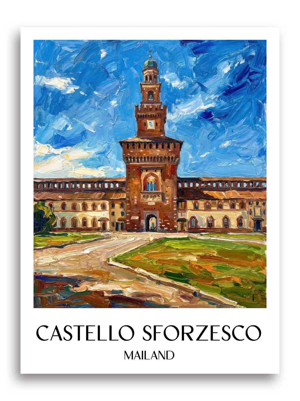 castello-sforzesco-mailand-italien-poster-oil-painting-oelgemaelde