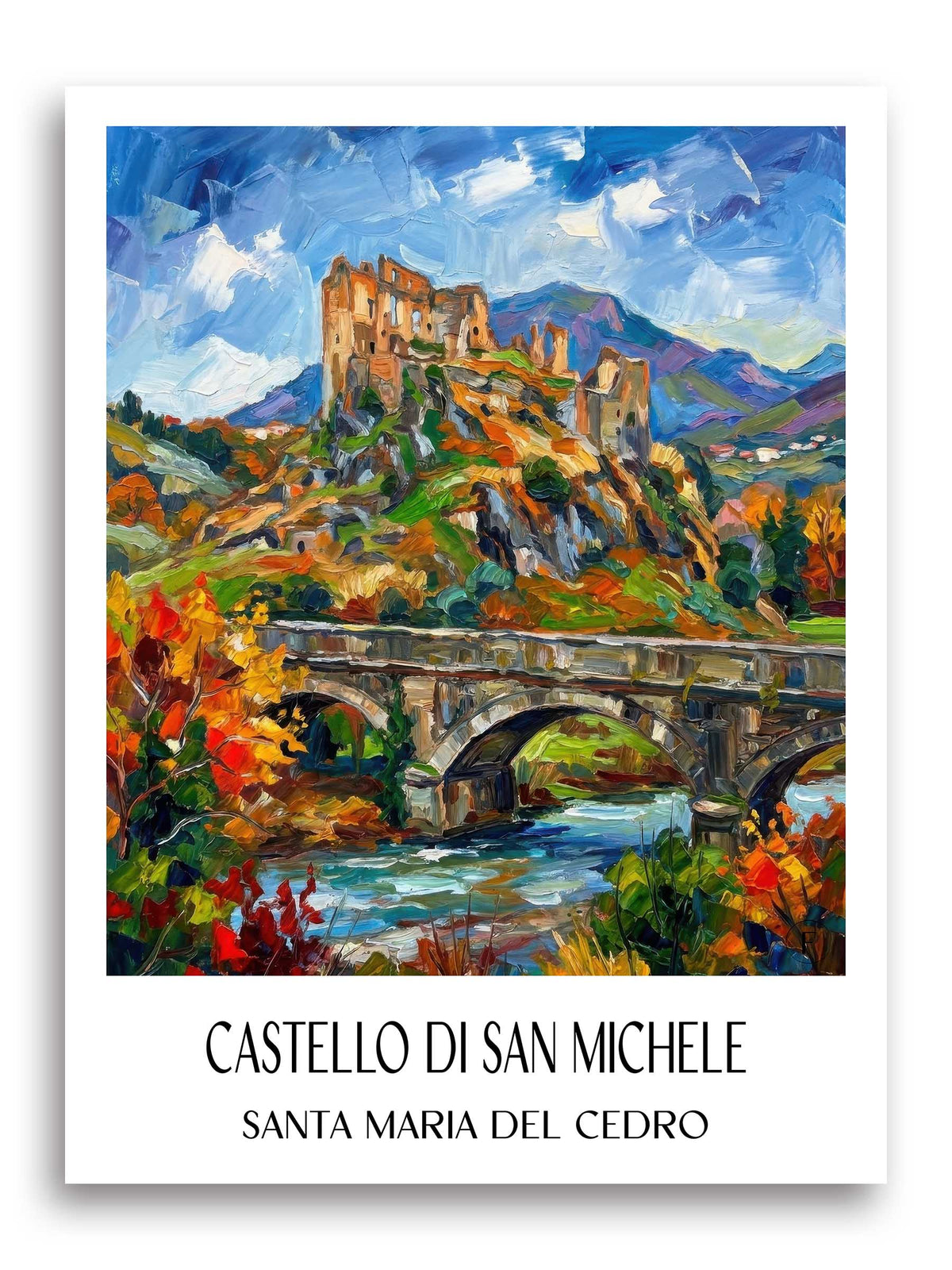 castello-di-san-michele-santa-maria-del-cedro-italien-poster-oil-painting-oelgemaelde