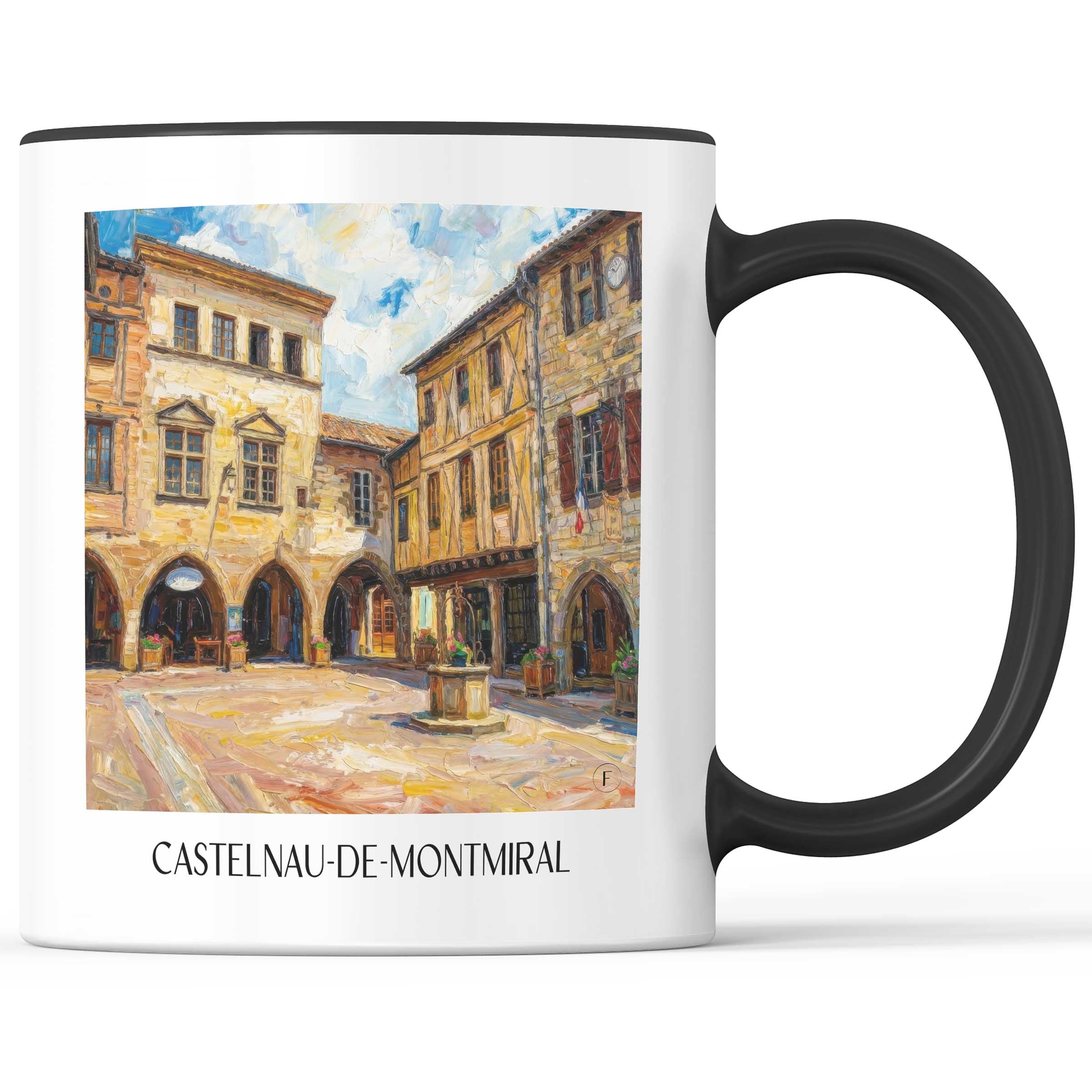 castelnau-de-montmiral--vallée-de-la-vère-frankreich-kaffeebecher-oil-painting-oelgemaelde