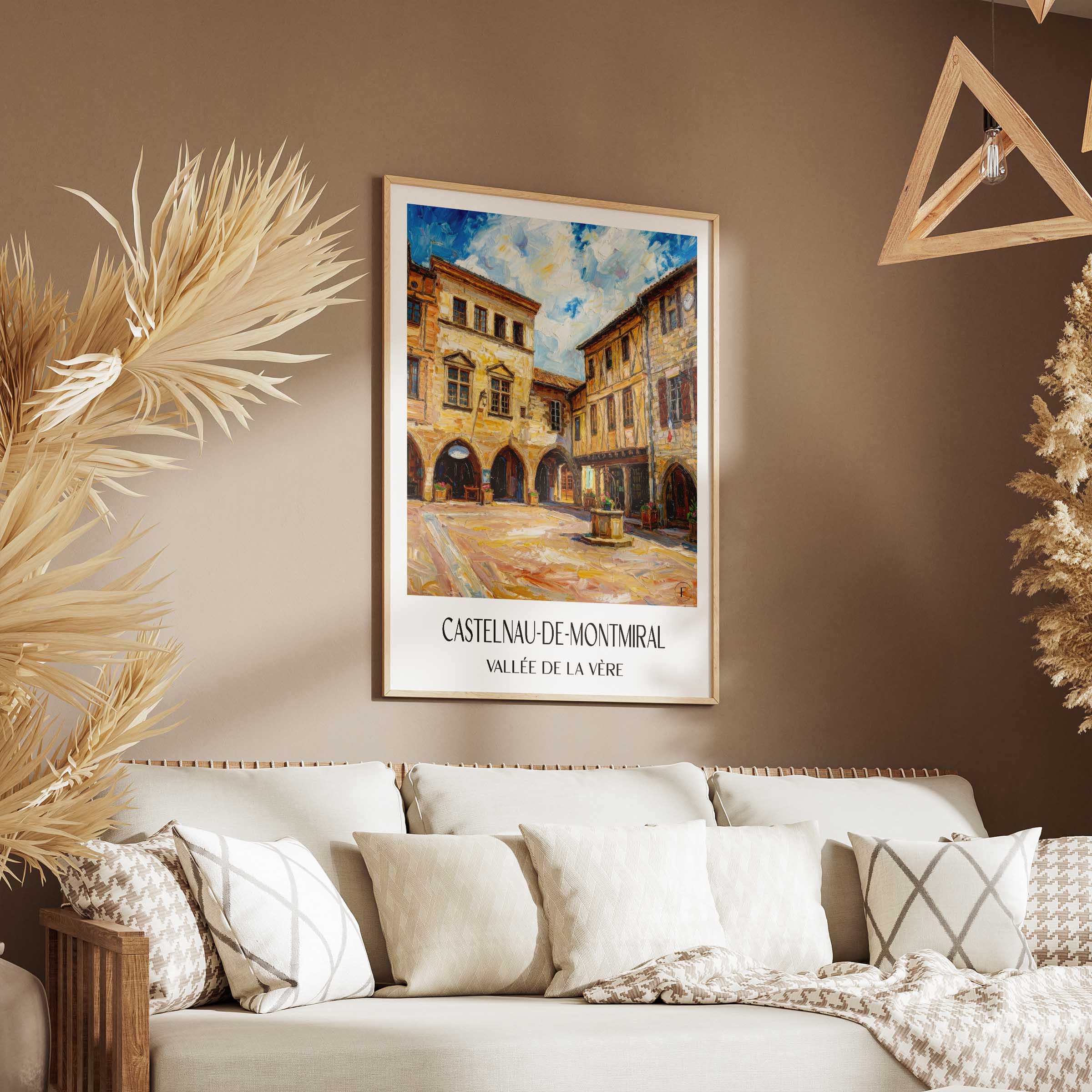 castelnau-de-montmiral--vallée-de-la-vère-frankreich-poster-oil-painting-oelgemaelde