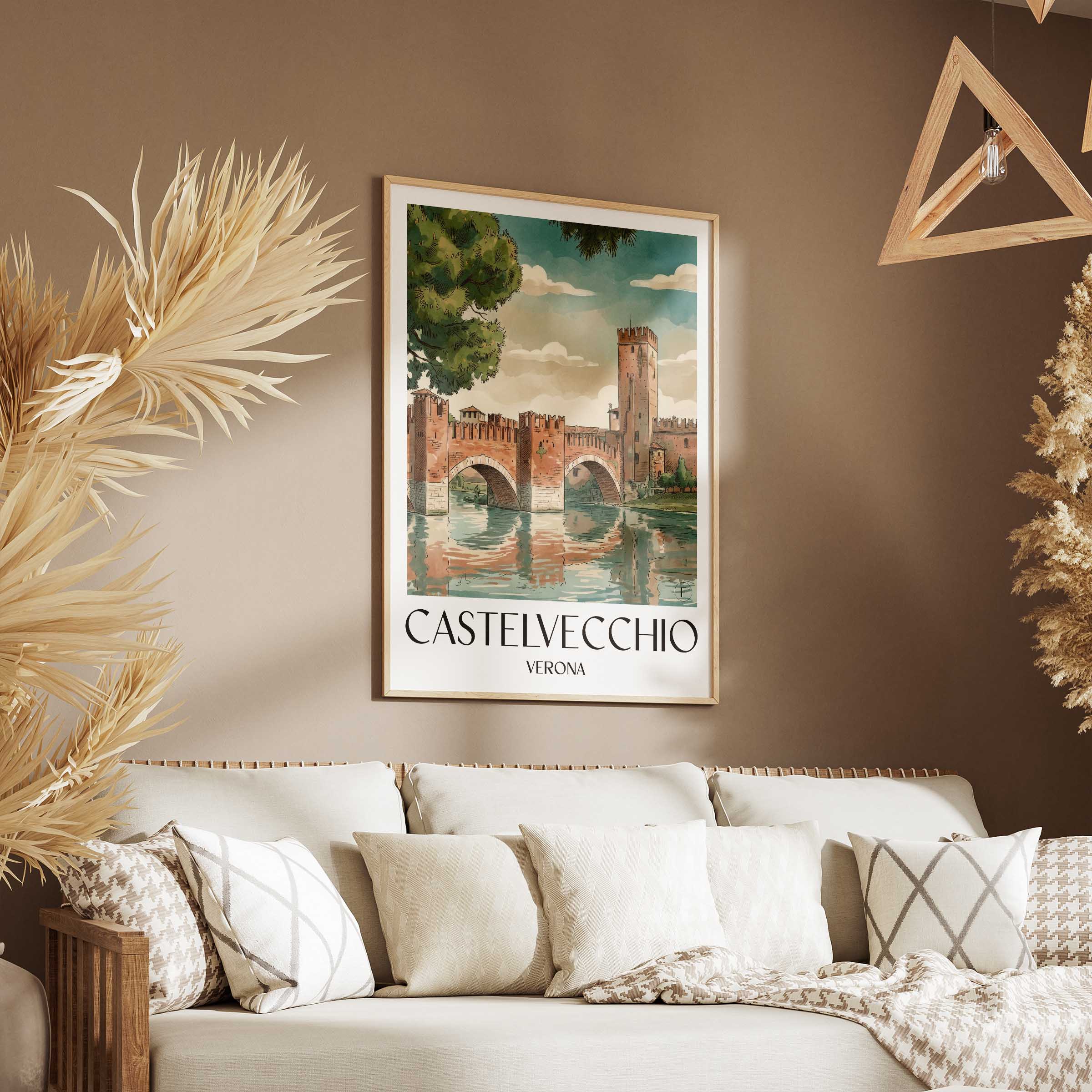 castelvecchio-verona-italien-poster-aquarell
