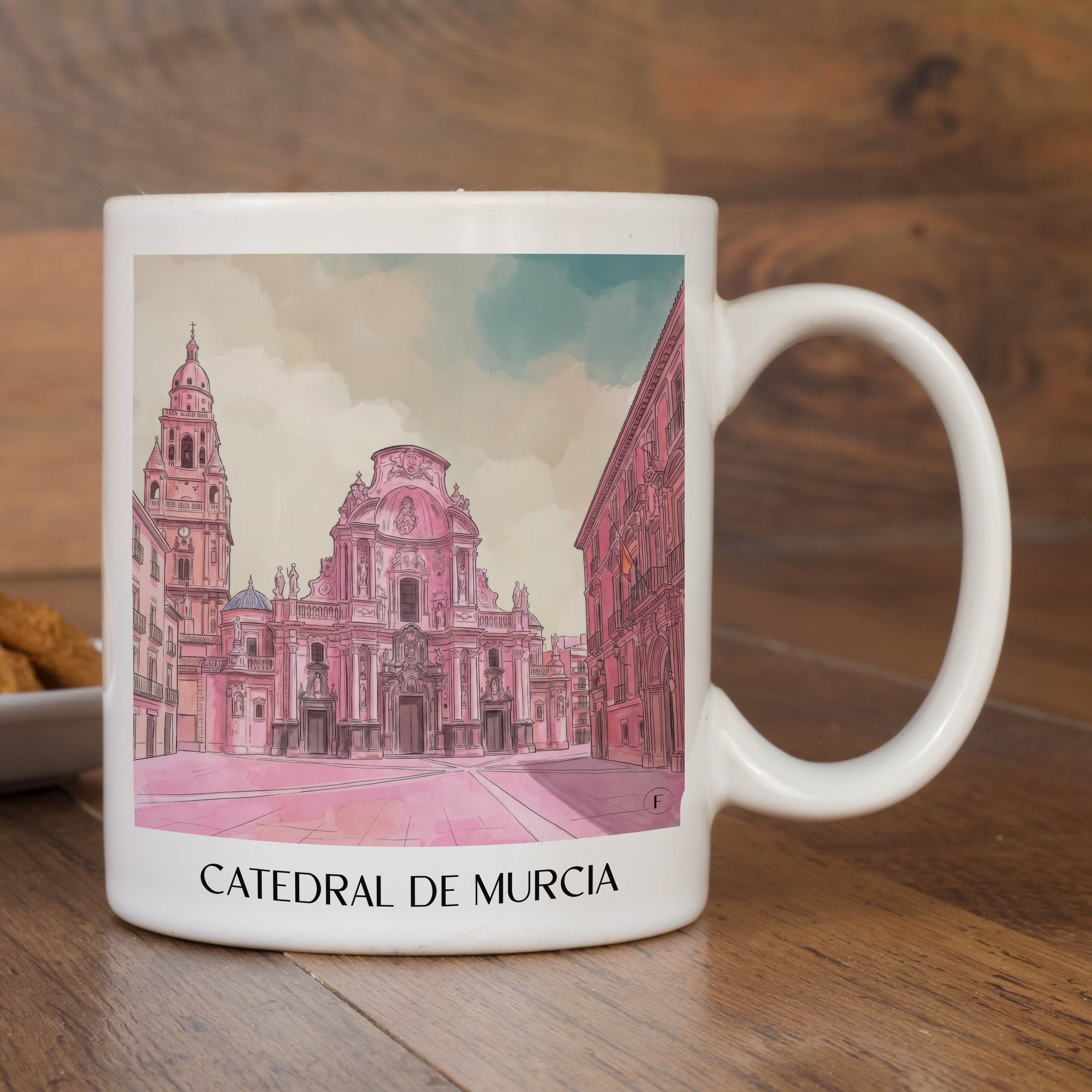 catedral-de-murcia-spanien-spanien-kaffeebecher-aquarell-pink-rosa