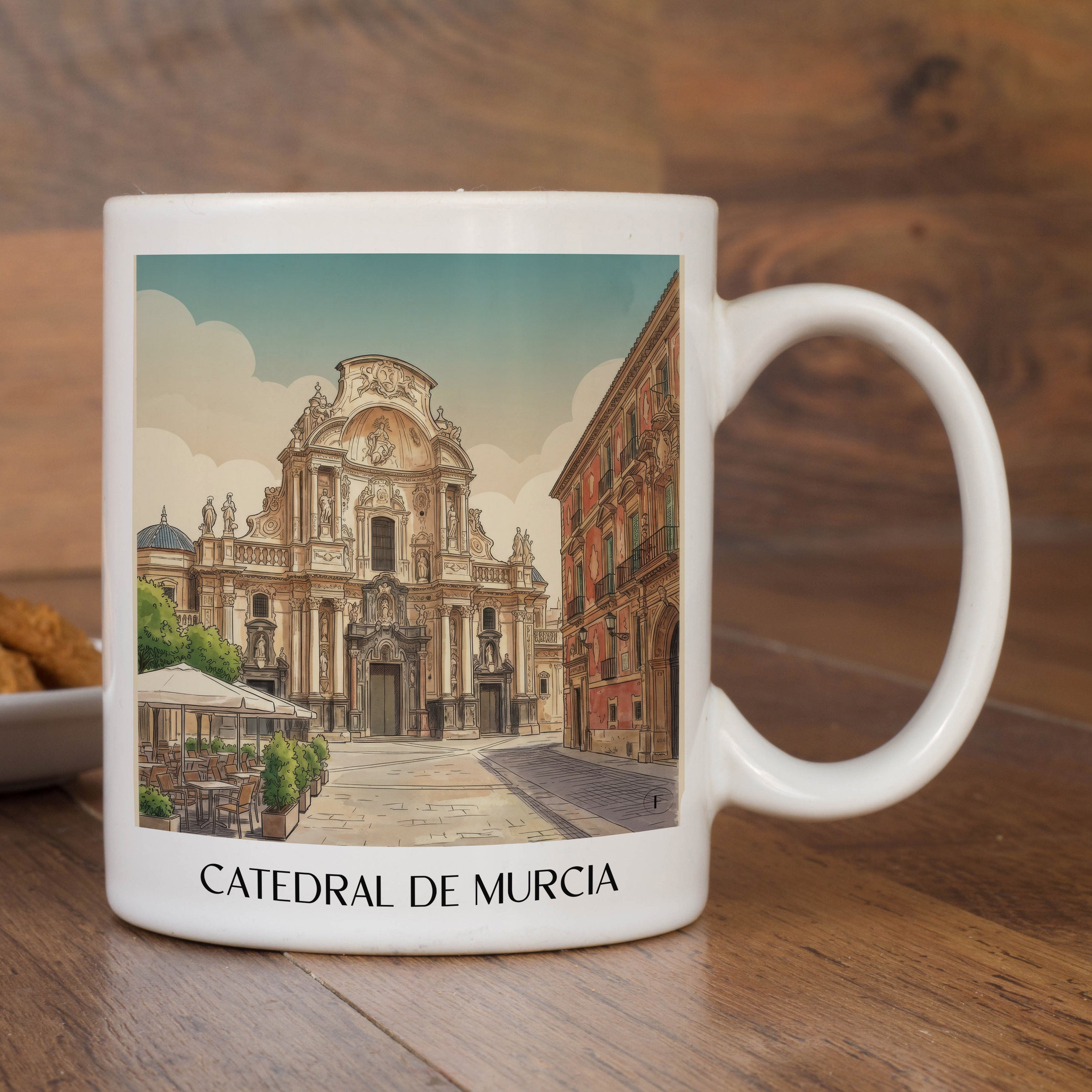 catedral-de-murcia-spanien-spanien-kaffeebecher-aquarell