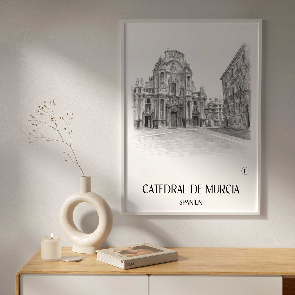 catedral-de-murcia-spanien-spanien-poster-bleistift-zeichnung-drawing