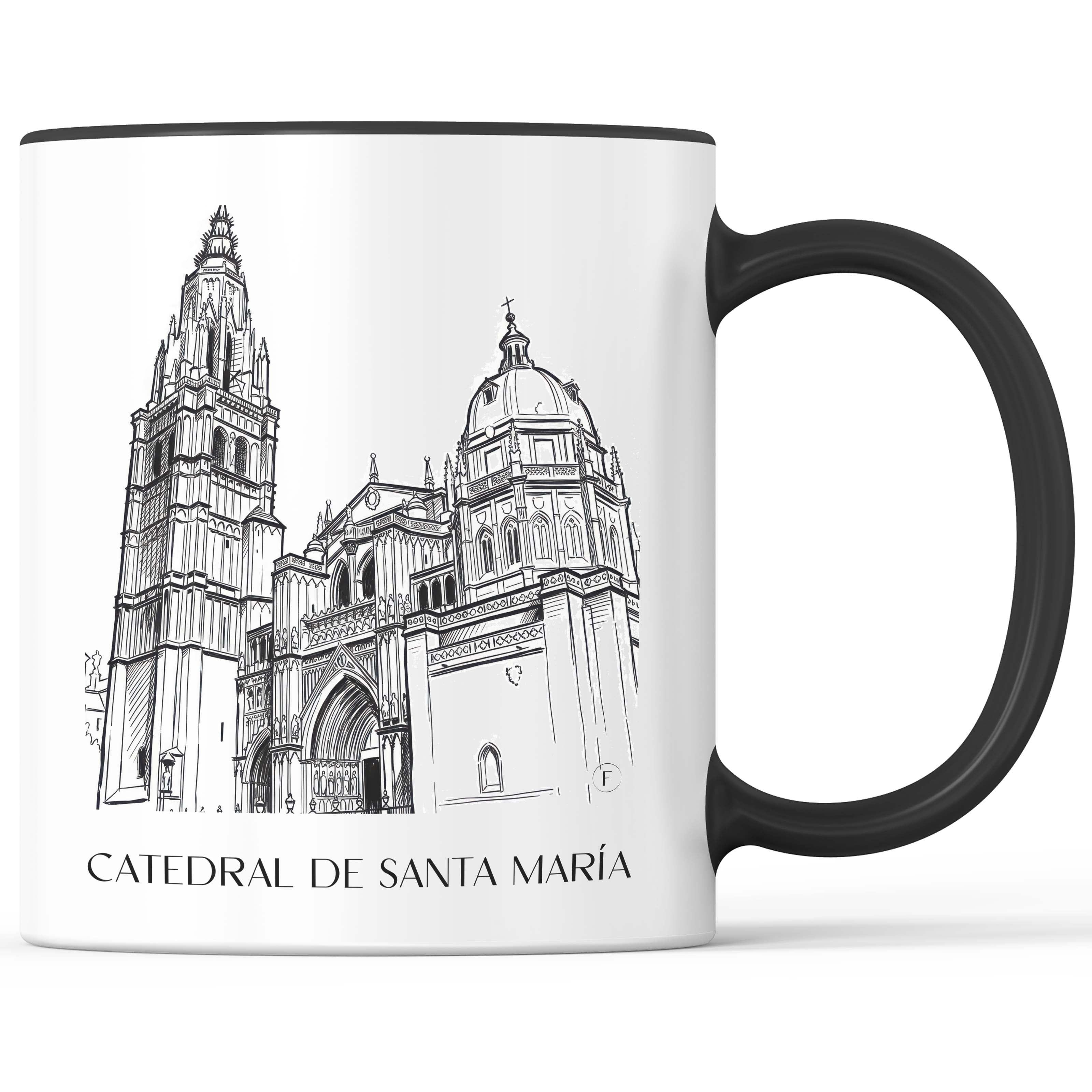 catedral-de-santa-maría-toledo-spanien-kaffeebecher-skizze